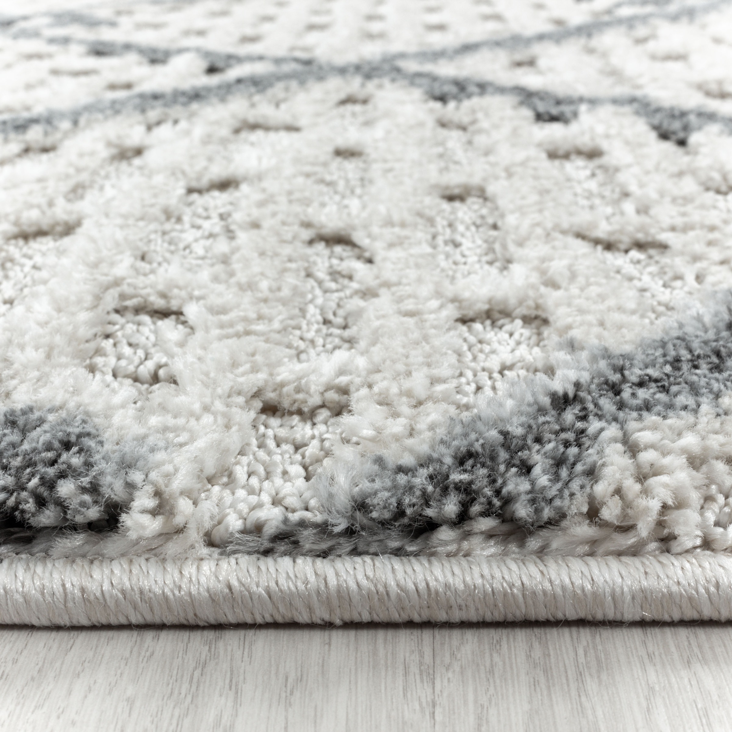 Ayyildiz Teppiche Teppich »PISA 4701«, rechteckig, 20 mm Höhe, Läufer, Hoch Tief Struktur, Wohnzimmer,Schlafzimmer