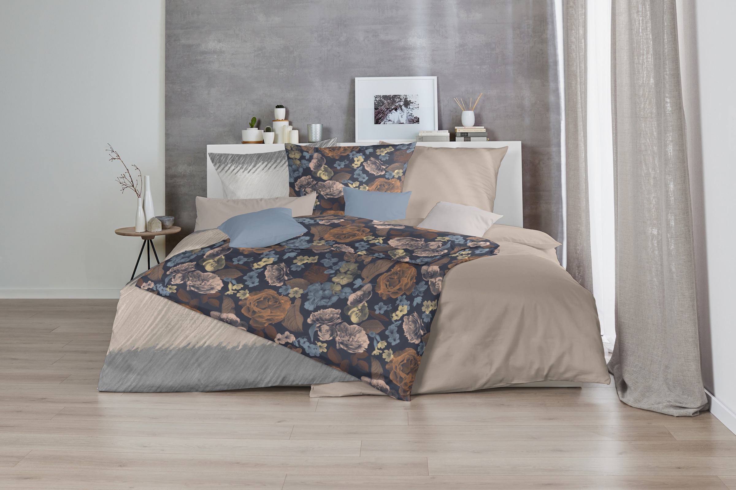 Primera Linge de lit »Feinbiber-Bettwäsche« 2 cuis doux comme du velours et naturellement en pur coton