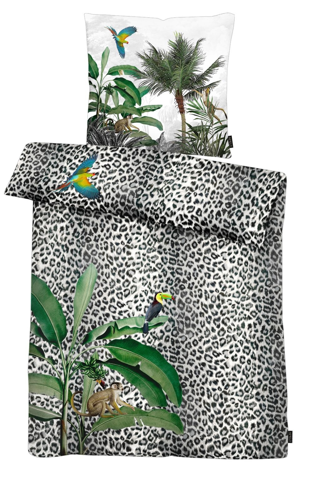 Image of APELT Bettwäsche "Jungle" Regenwaldmotiv