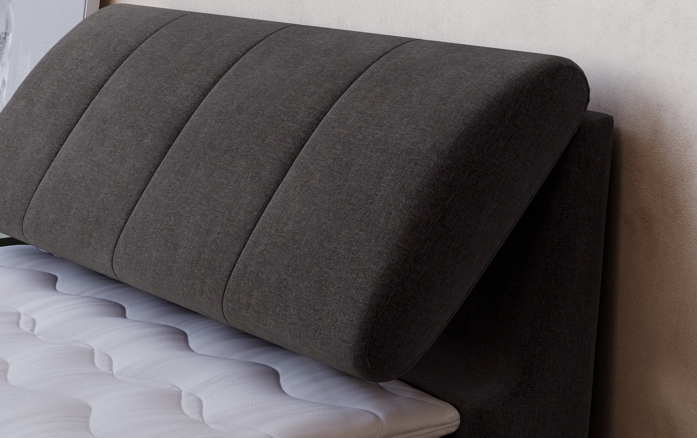 COTTA Boxbett »Cooper« inkl. Topper, Bettkasten und verstellbarem Kopfteil