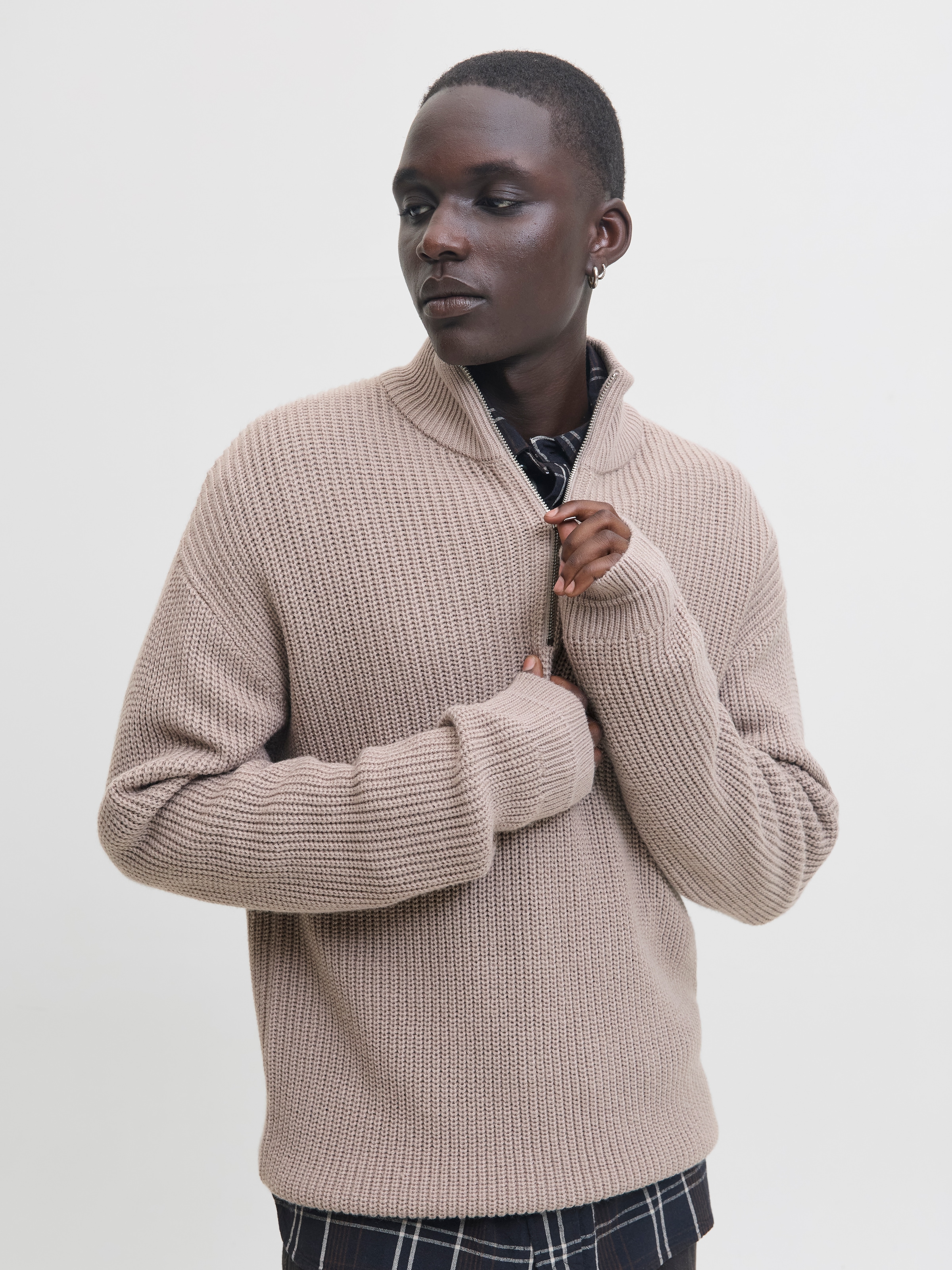 Jack & Jones Troyer »JJKAITO KNIT HALF ZIP BF«