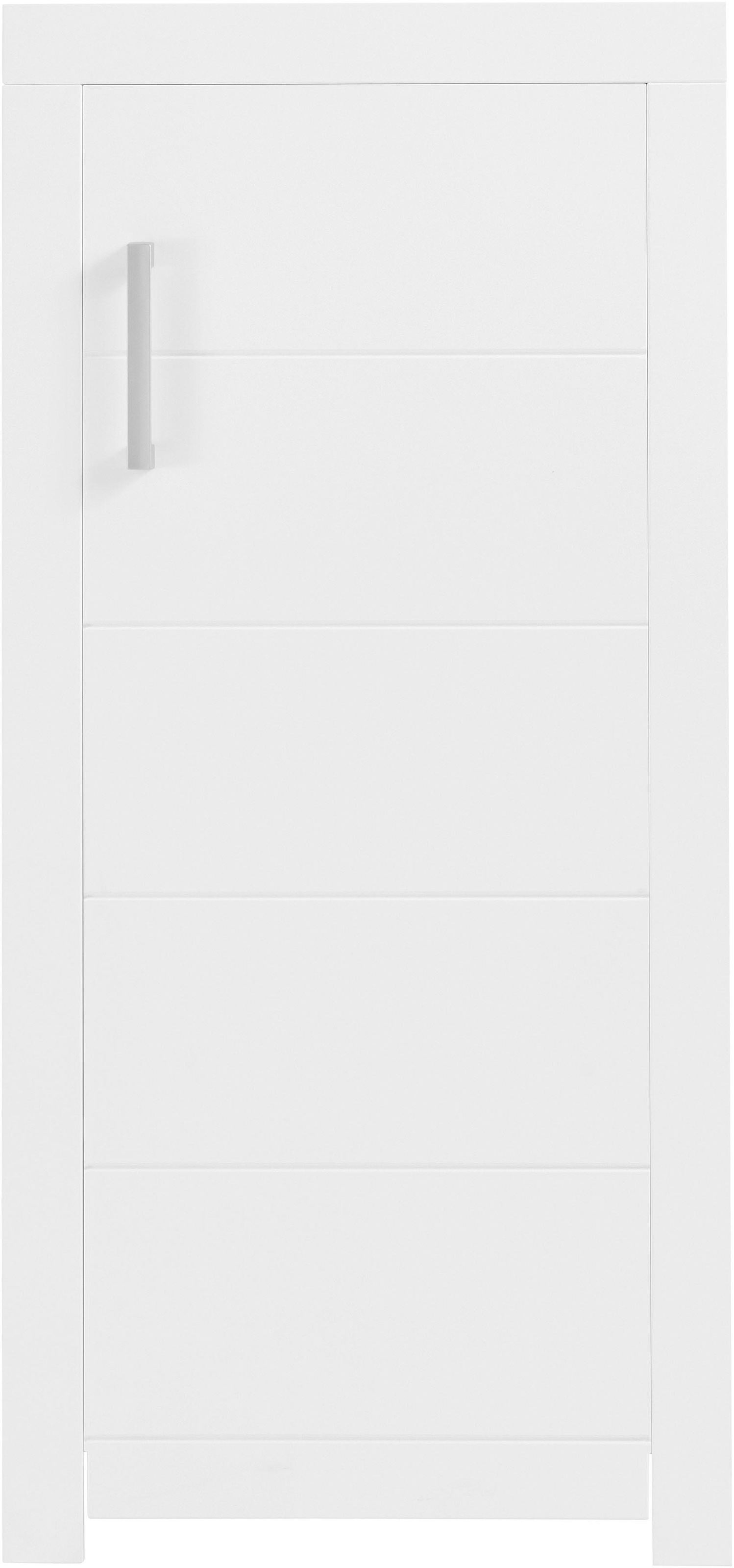 Image of INOSIGN Stauraumschrank »Style«, aus schönem weiss/lackiertem Holz, mit vielen Stauraummöglichkeiten, Höhe 135 cm bei Ackermann Versand Schweiz