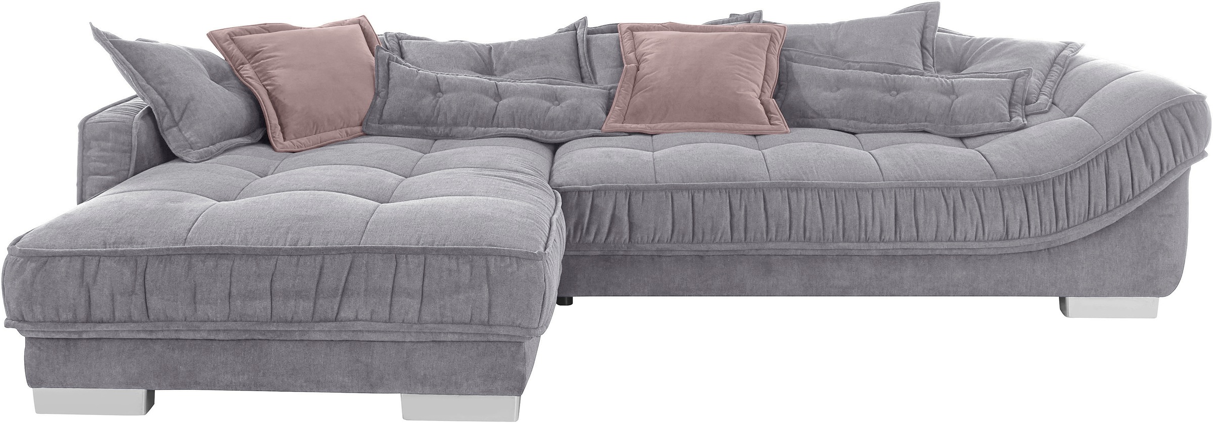 Image of Leonique Ecksofa »Diwan 2«, mit vielen losen Kissen, in 3 Bezugsqualitäten bei Ackermann Versand Schweiz