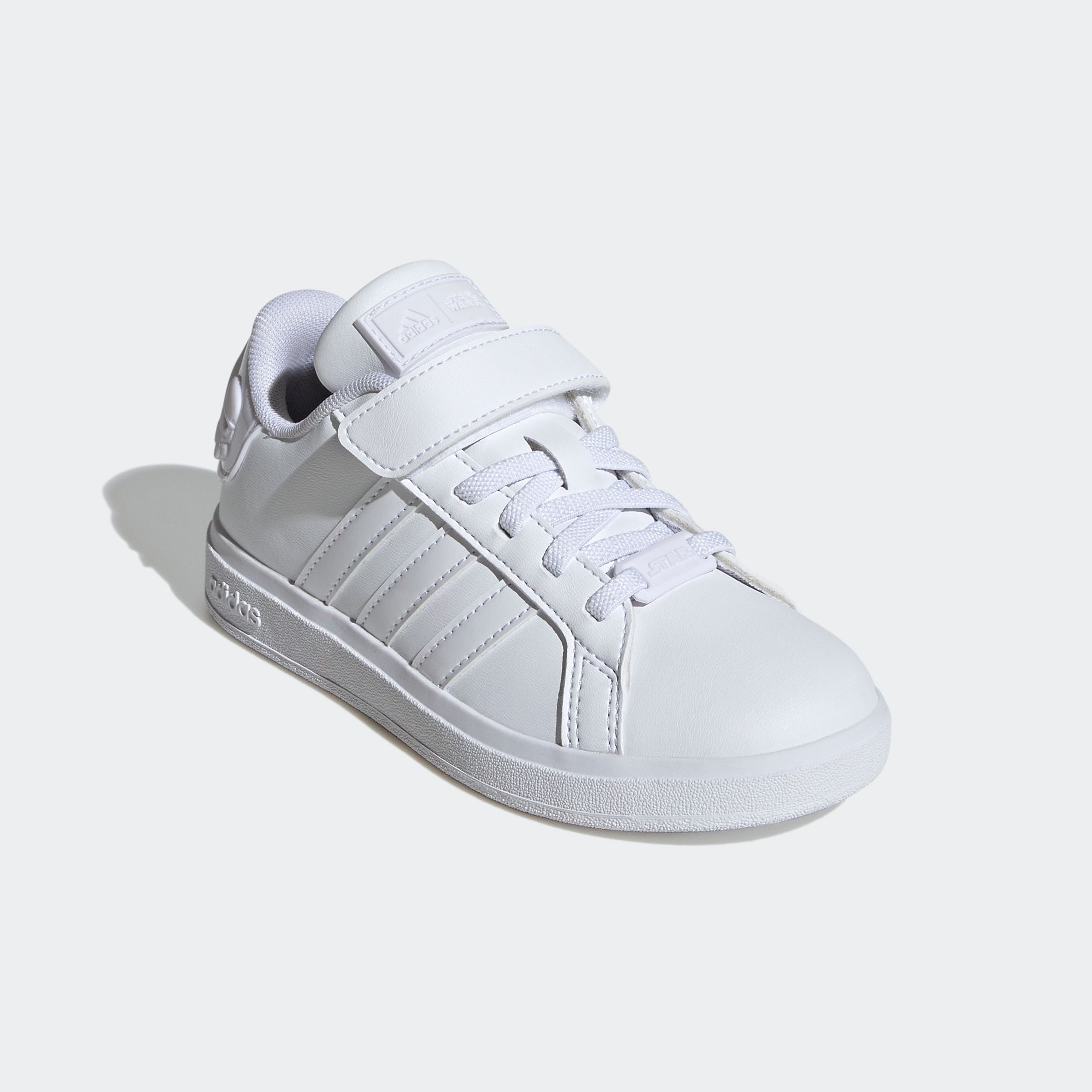 adidas Sportswear Sneaker »ADIDAS STAR WARS GRAND COURT 2.0 KIDS SCHUH«, Design auf den Spuren des adidas Superstar