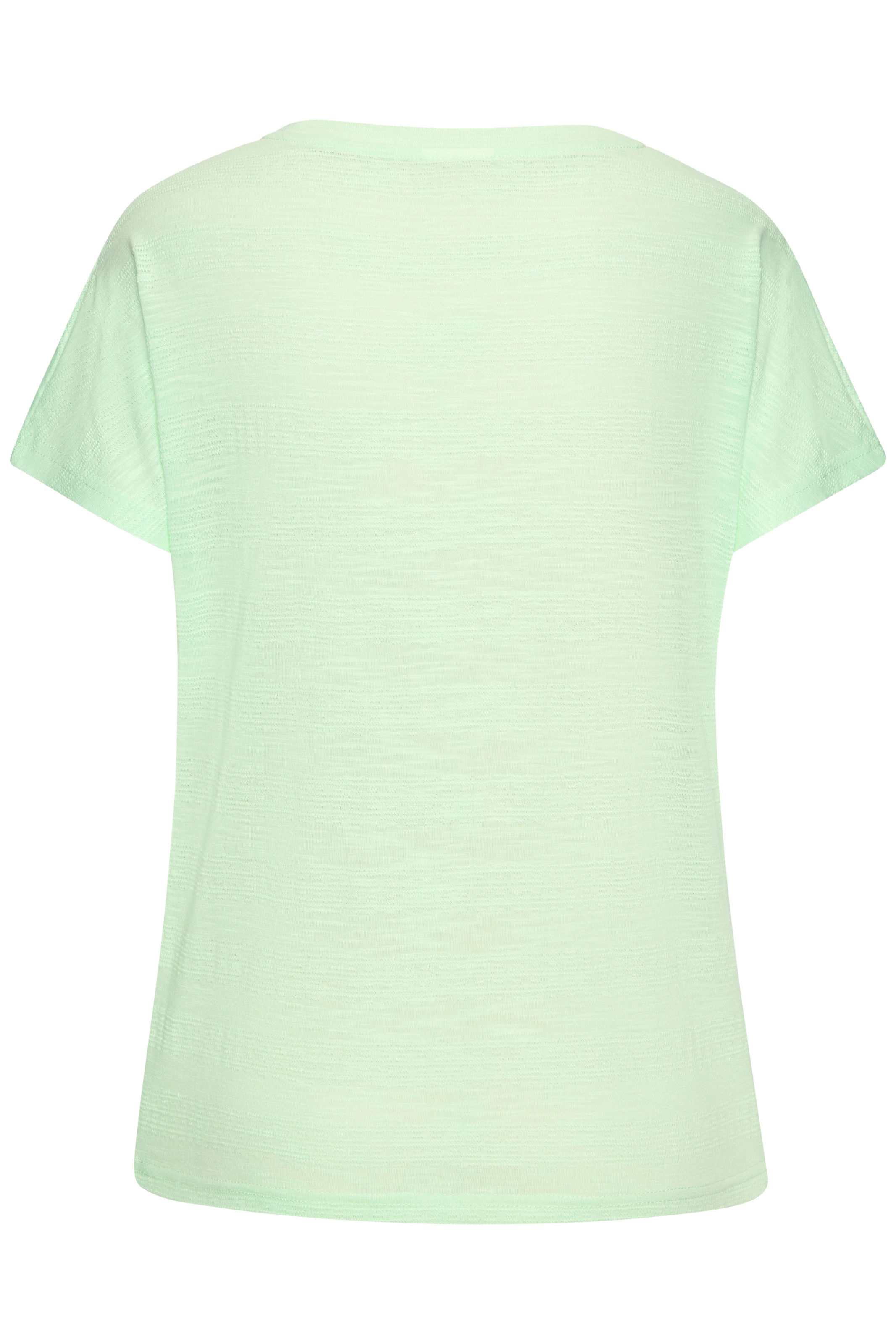 Vivance T-Shirt »mit modischer Strukturoptik«, (2er-Pack), aus pflegeleichter Qualität mit Baumwolle