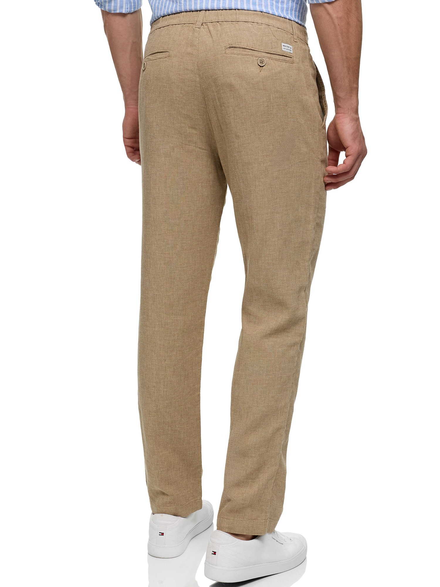 Indicode Leinenhose »INTrope Pant«  Sommerliches Material mit Leinen, regular fit