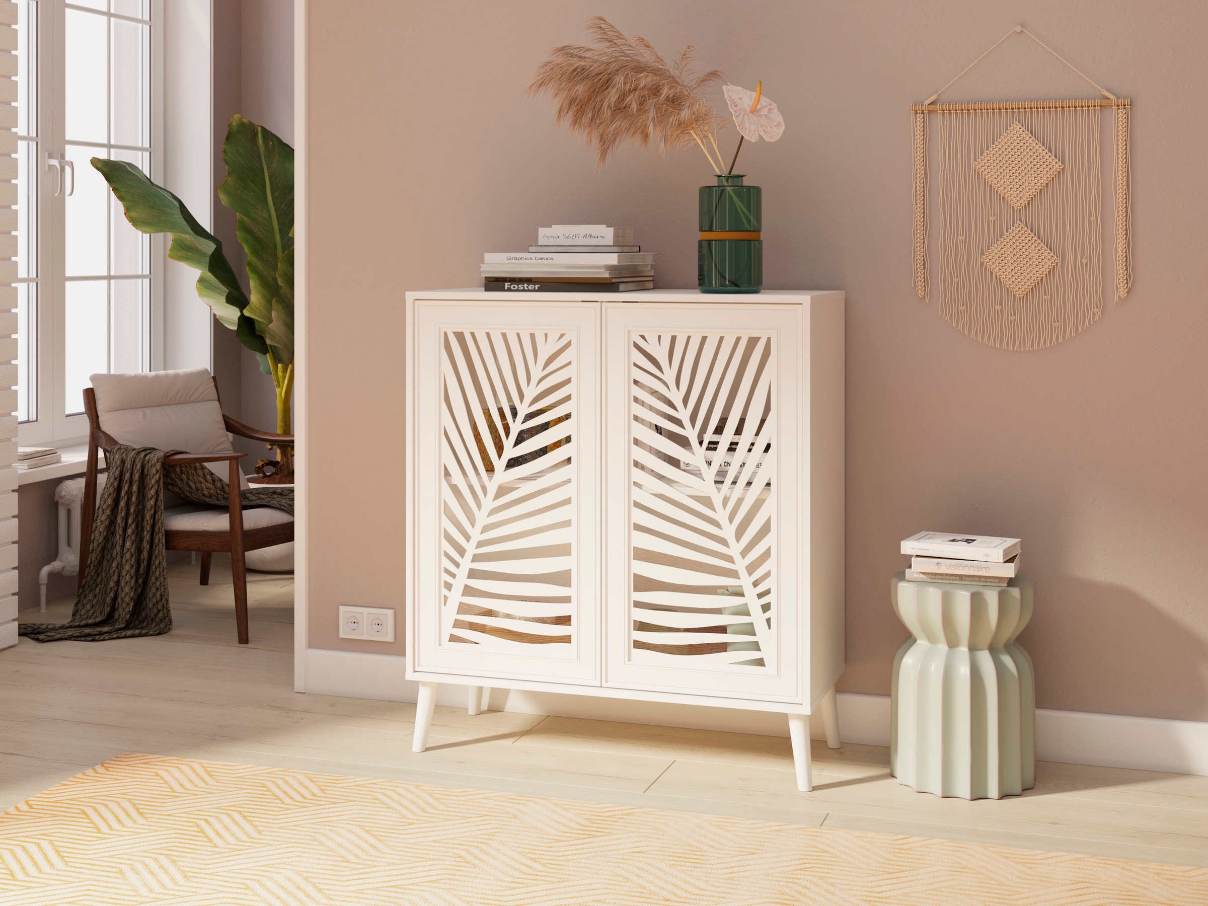 Image of Home affaire Kommode »Tropikal«, im aussergewöhnlichen Design bei Ackermann Versand Schweiz