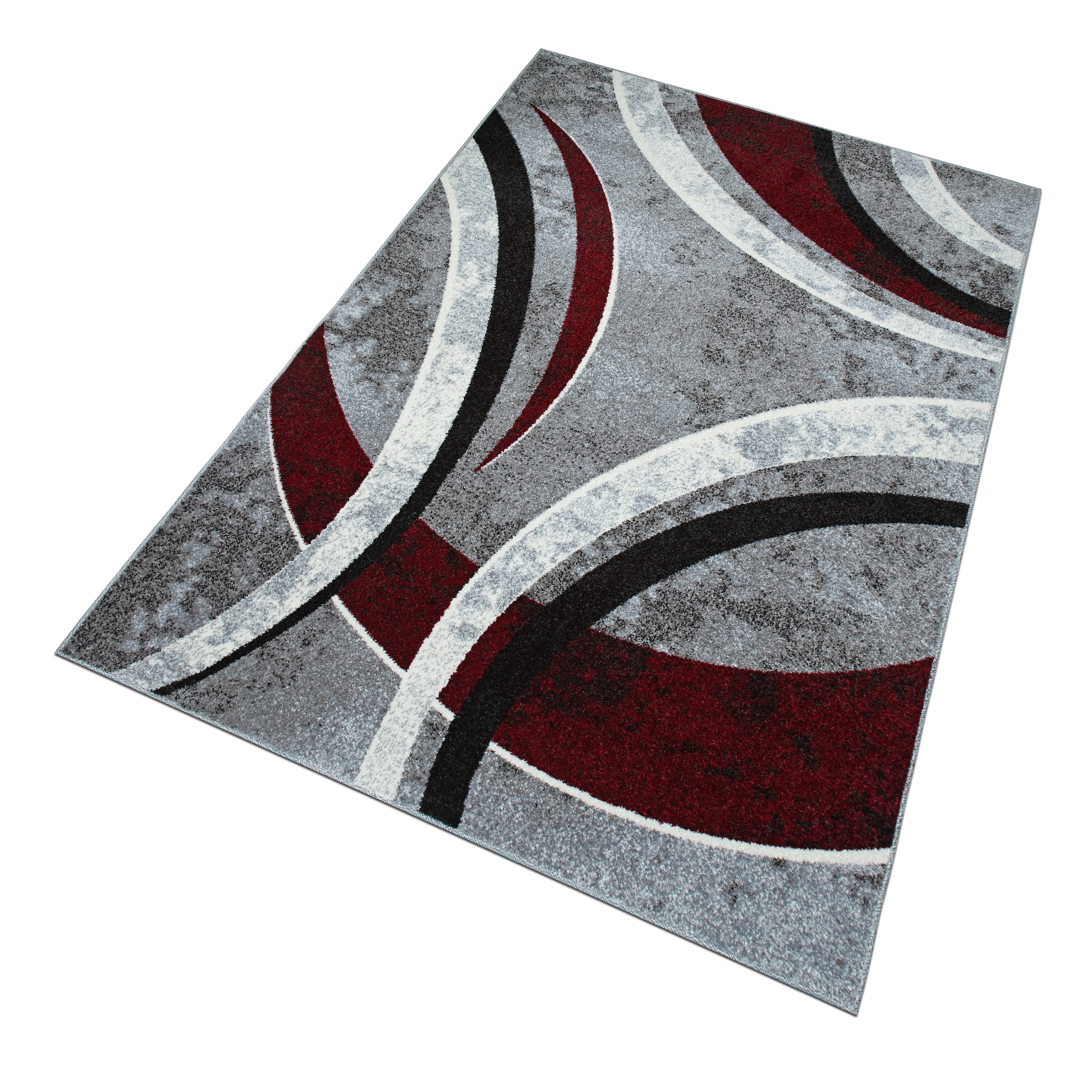 GOODproduct Teppich »Flow, geometrisches Design« rechteckig 9 mm Höhe grafisch, abstrakt, elegant, Wohnzimmer, Schlafzimmer