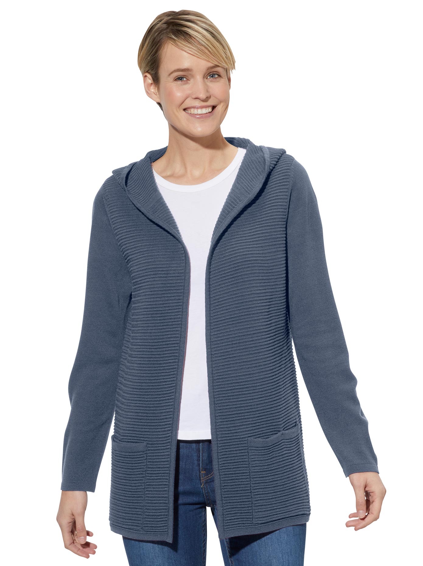 Image of Classic Basics Kapuzenstrickjacke bei Ackermann Versand Schweiz