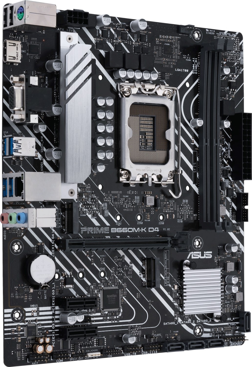 Asus Mainboard »PRIME B660M-K D4«