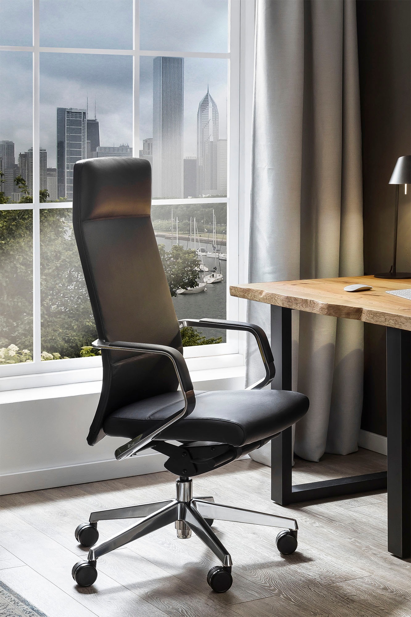 Image of SalesFever Drehstuhl, Echtleder bei Ackermann Versand Schweiz