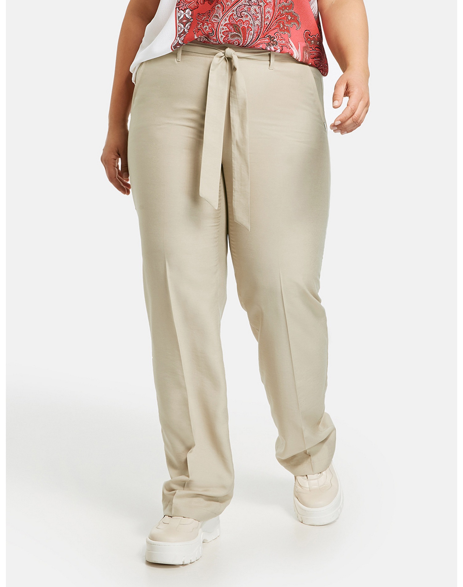 7/8-Hose »Hose Greta mit Bindegürtel«