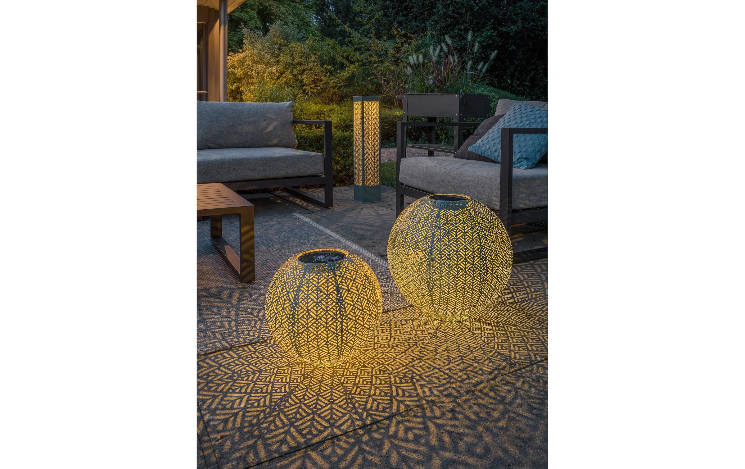 STT LED Gartenleuchte »Sofia, aquamarine«