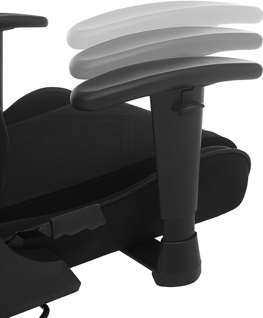 MCA furniture Chaise de jeu »DX Racer Prince Gamingchair« (Set) 1 cuisGaming,Racing,Design,Lordose,Kissen,Armlehne,drehbar,verstellbar