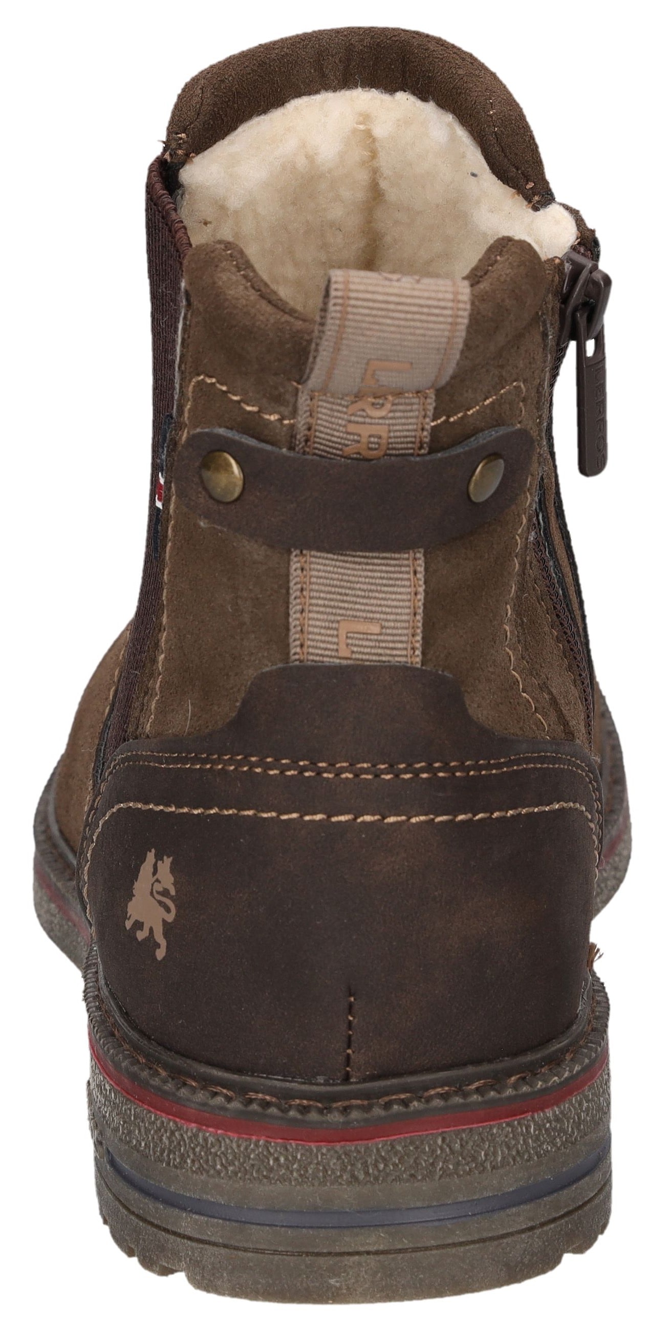 LERROS Chelseaboots  Schlupfstiefel, mit Reissverschluss, Winterboots mit Warmfutter