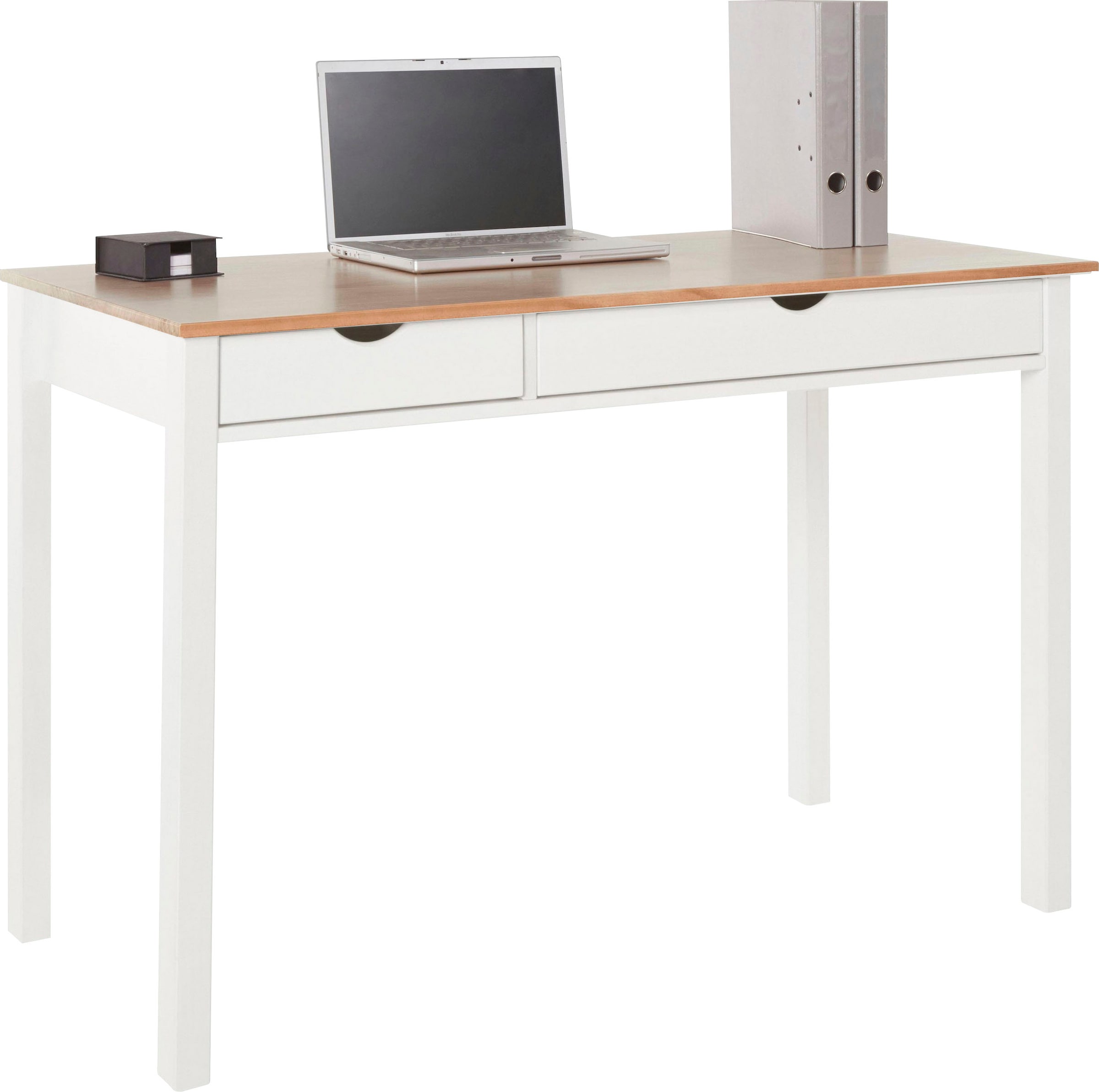 Schreibtisch »Gava«, massives Kiefernholz, für das home office, Laptoptisch Breite 120 cm
