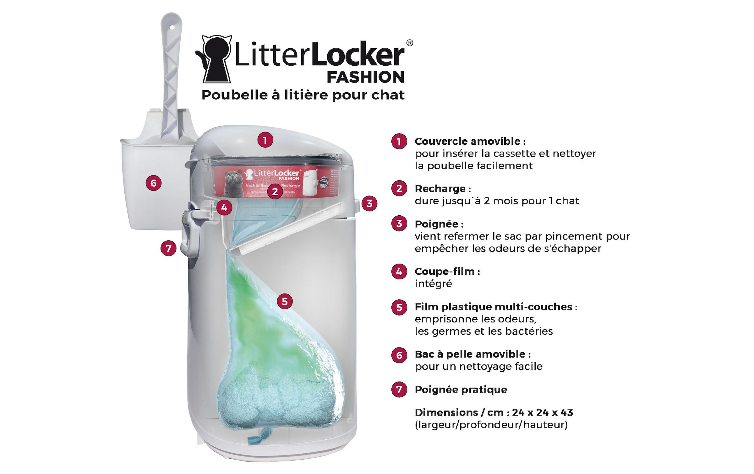 LitterLocker Katzentoilette »Genie«