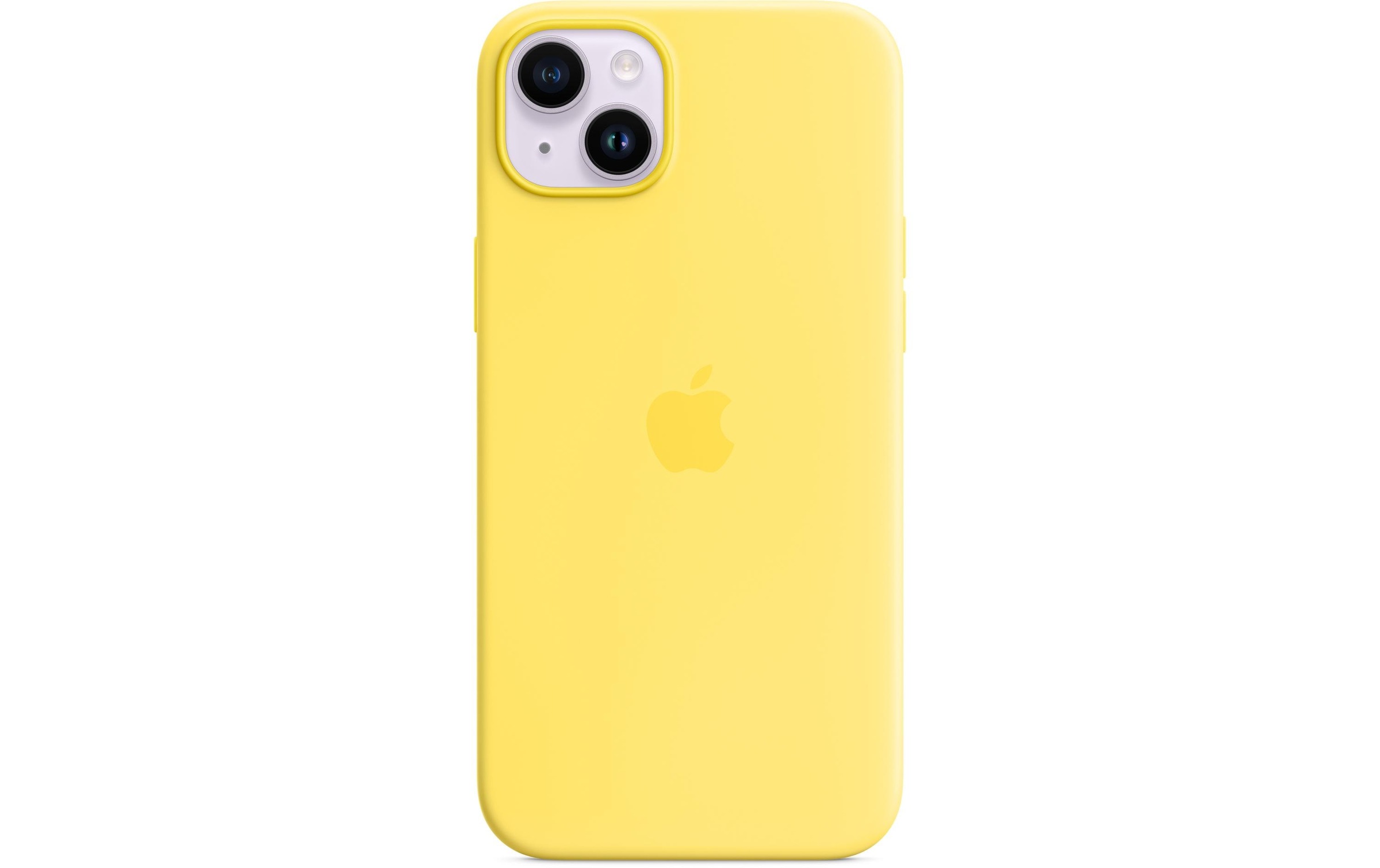 Apple Smartphone Silikon Case mit MagSafe, iPhone 14 Plus, Kanariengelb