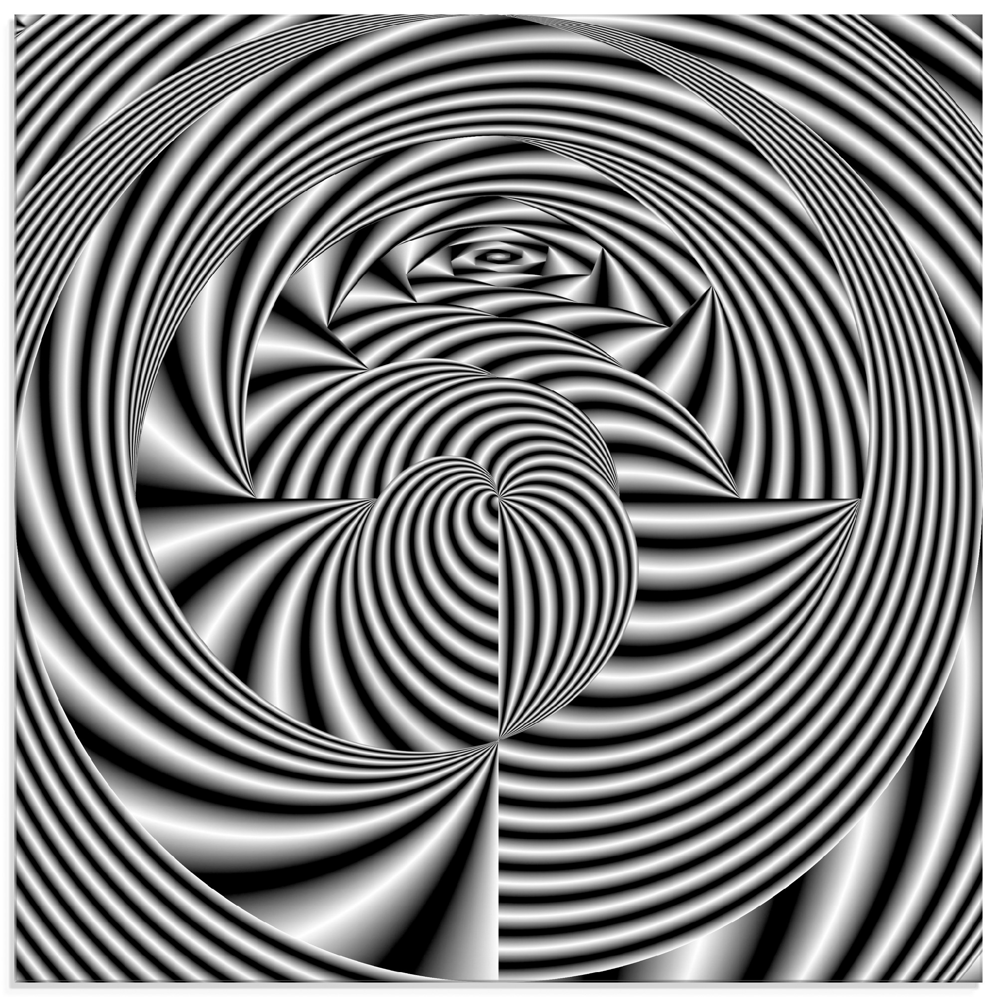 Image of Artland Glasbild »CNC monochrom«, Muster, (1 St.) bei Ackermann Versand Schweiz