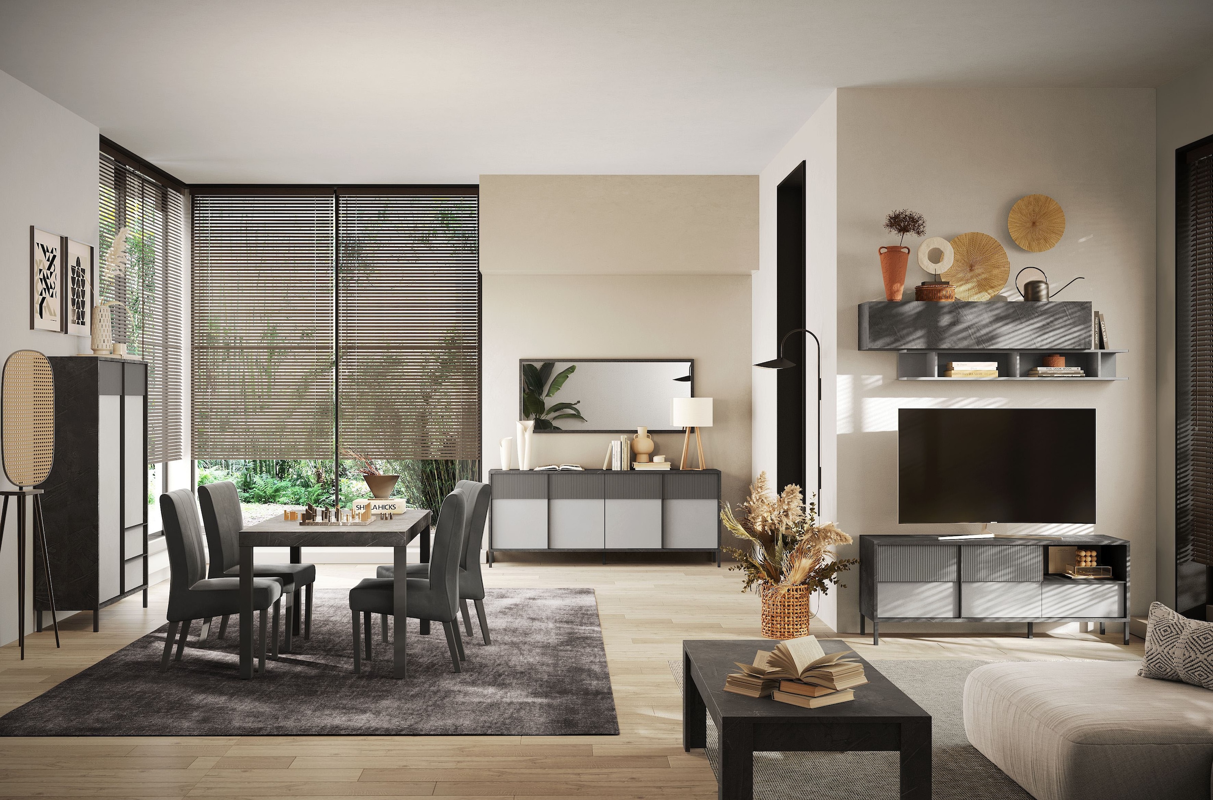 Home affaire Esstisch »Everest 140 x 88 cm, Küchentisch, Esszimmertisch« moderner rechteckiger Esstisch mit Metallbeinen