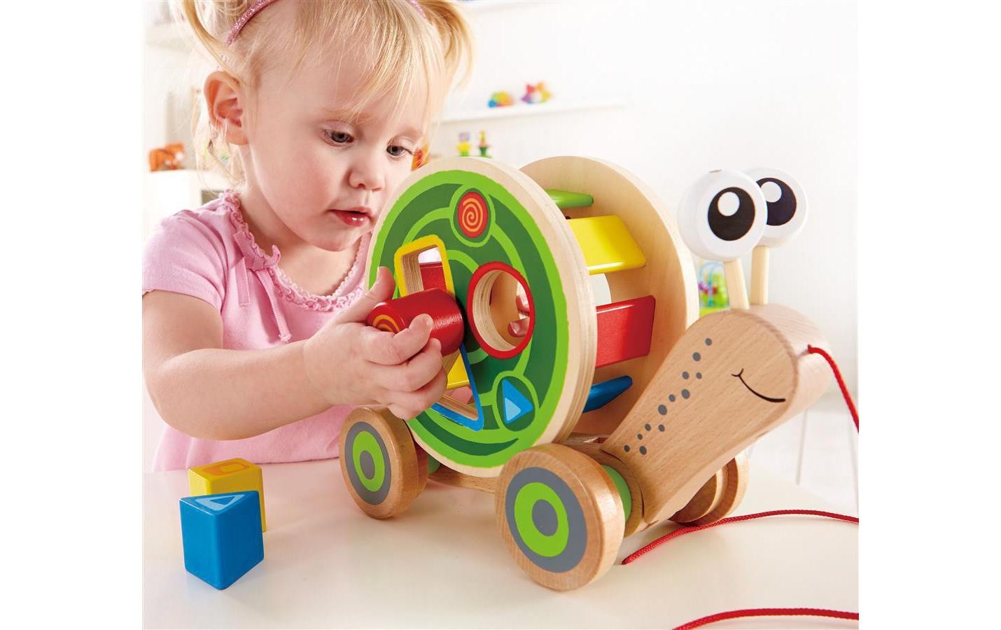 Hape Lernspielzeug »Nachzieh-Schnecke«