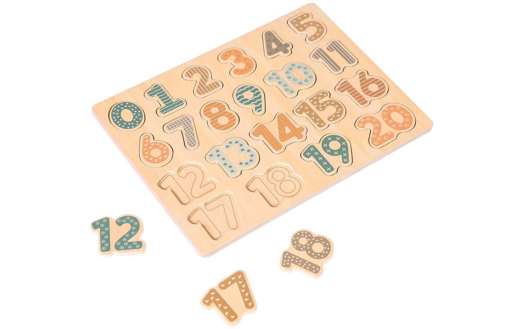 Spielba Lernspielzeug »Puzzle Zahlen«
