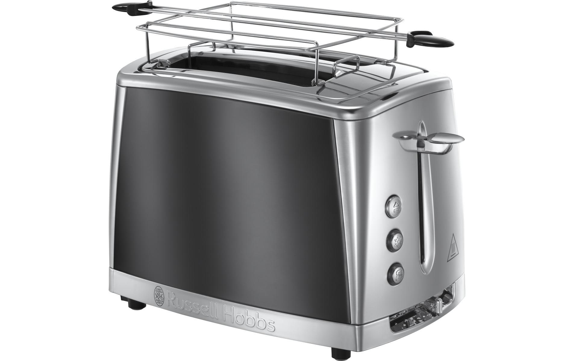 Image of RUSSELL HOBBS Toaster "Russell Hobbs Toaster Luna Moonlight Grey" 1550 W