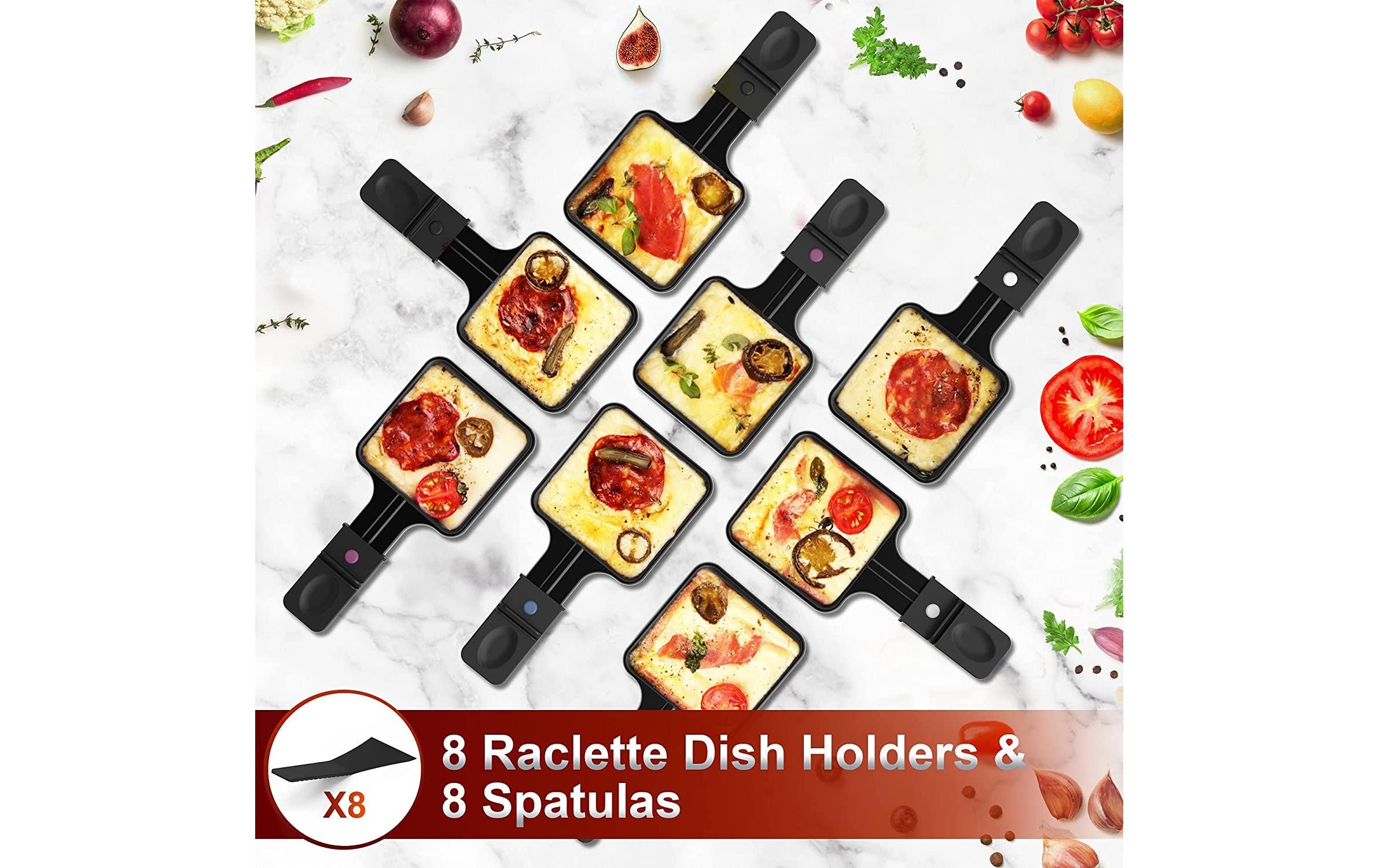 ohmex Raclette »OHM-RCL-2946 8 Personen« 1.800 W