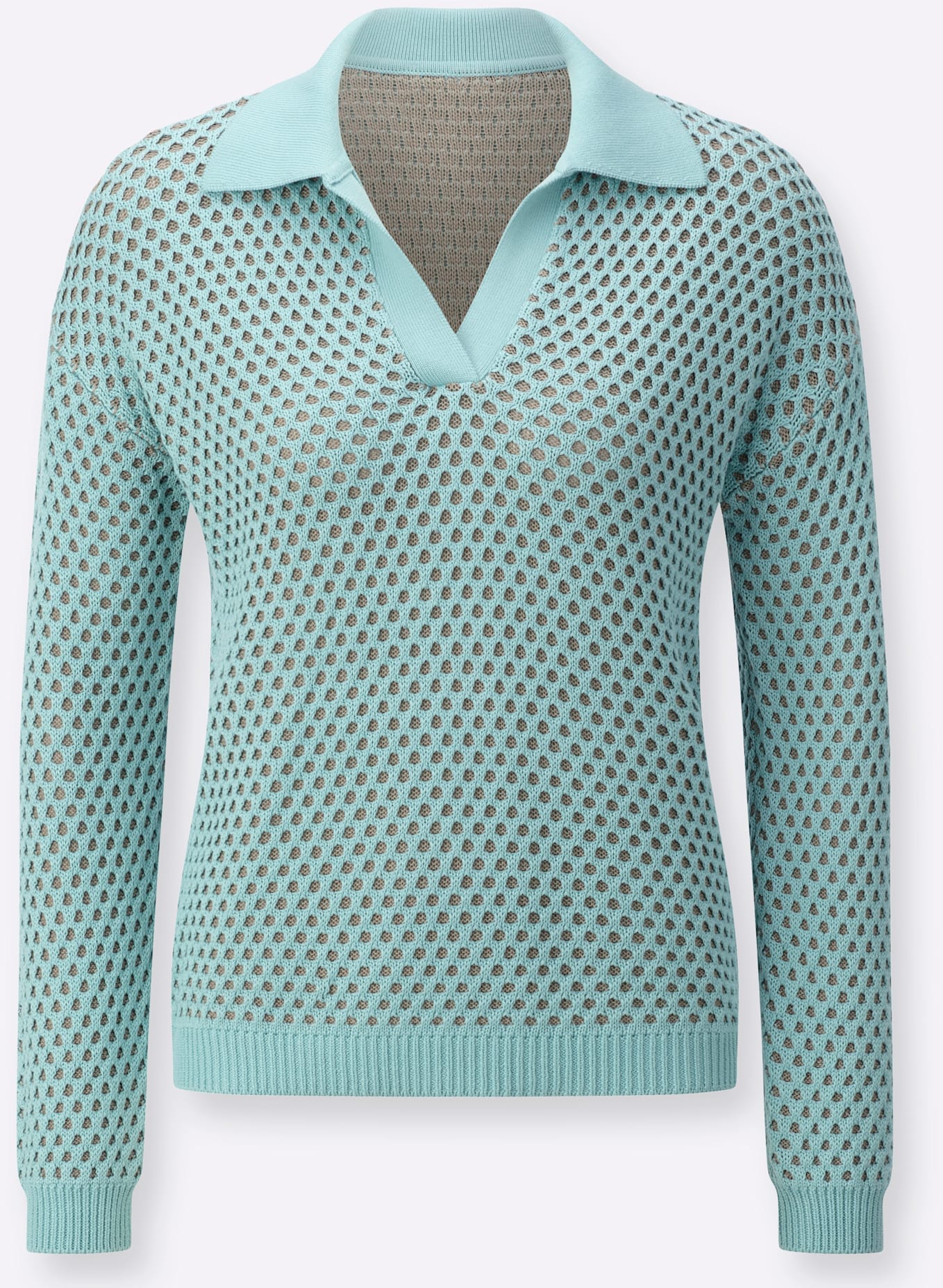 creation L Pull en tricot »Ajour-Pullover«