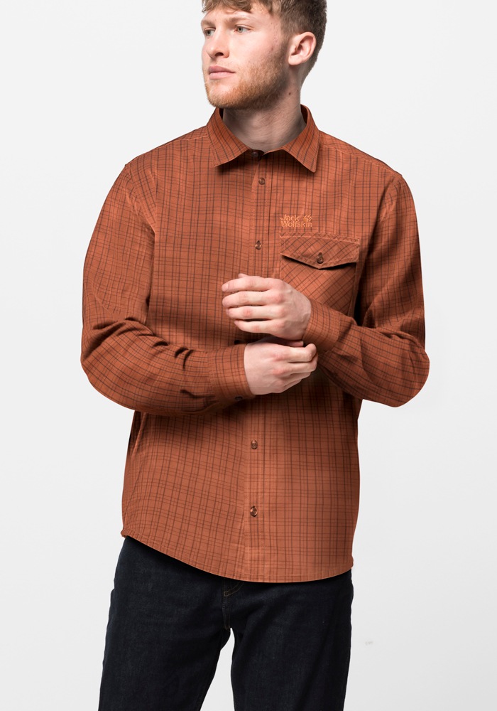 Image of Jack Wolfskin Langarmhemd »ISLAND PEAK SHIRT M« bei Ackermann Versand Schweiz
