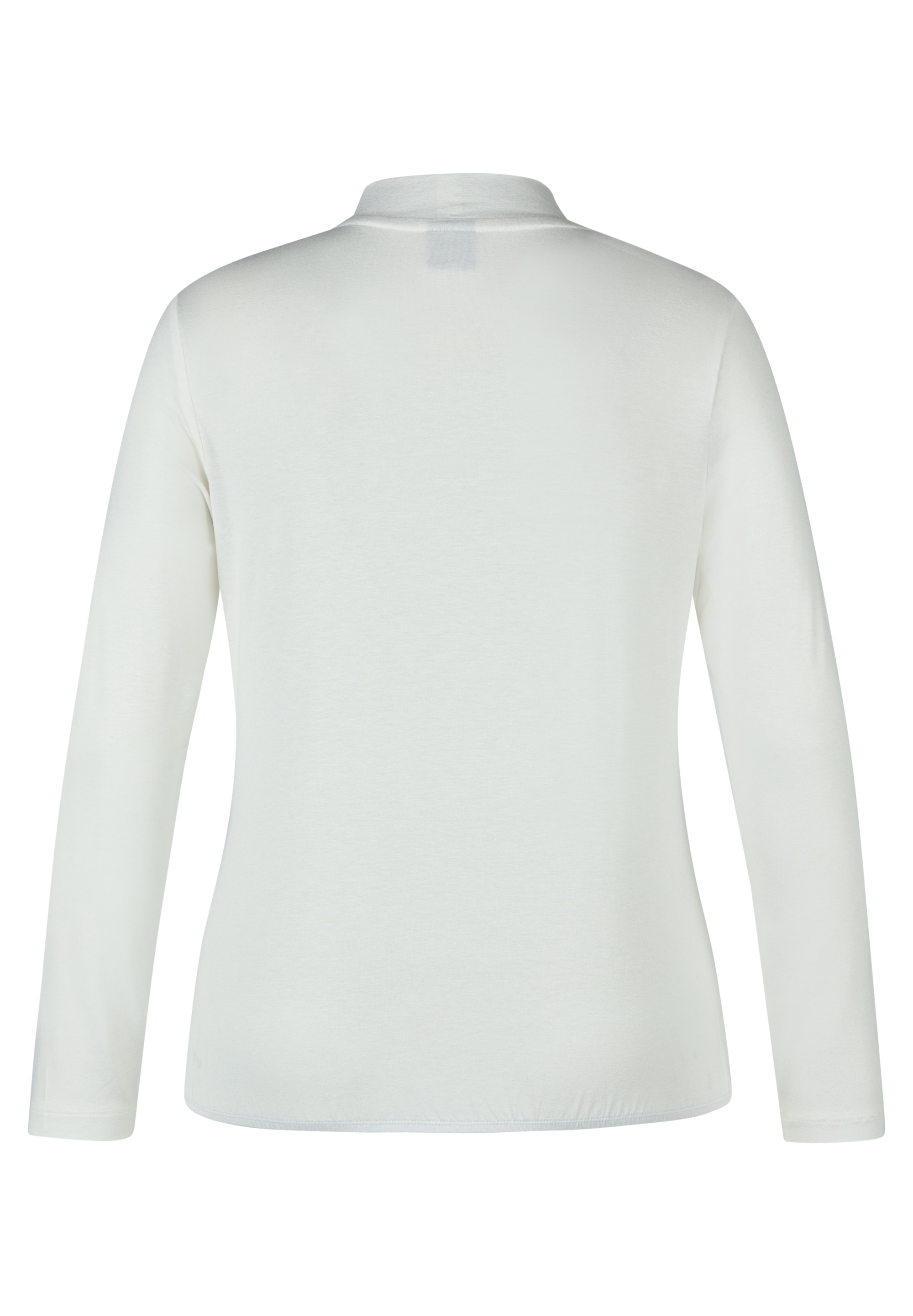 Rabe Langarmshirt mit Stehkragen und aus Viskose