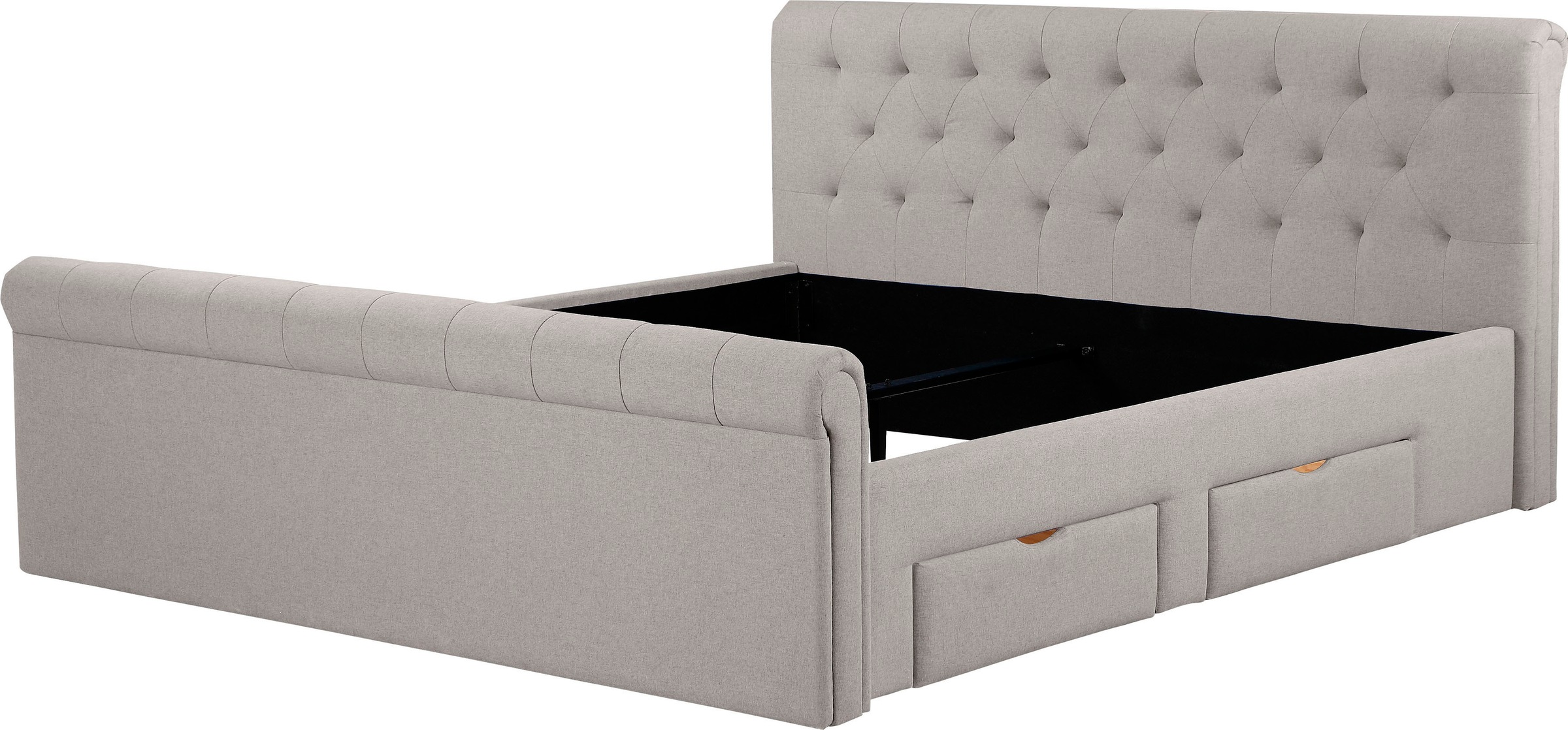 Image of Timbers Polsterbett »Greensboro«, In 3 Breiten und 4 Farben, viel Stauraum bei Ackermann Versand Schweiz