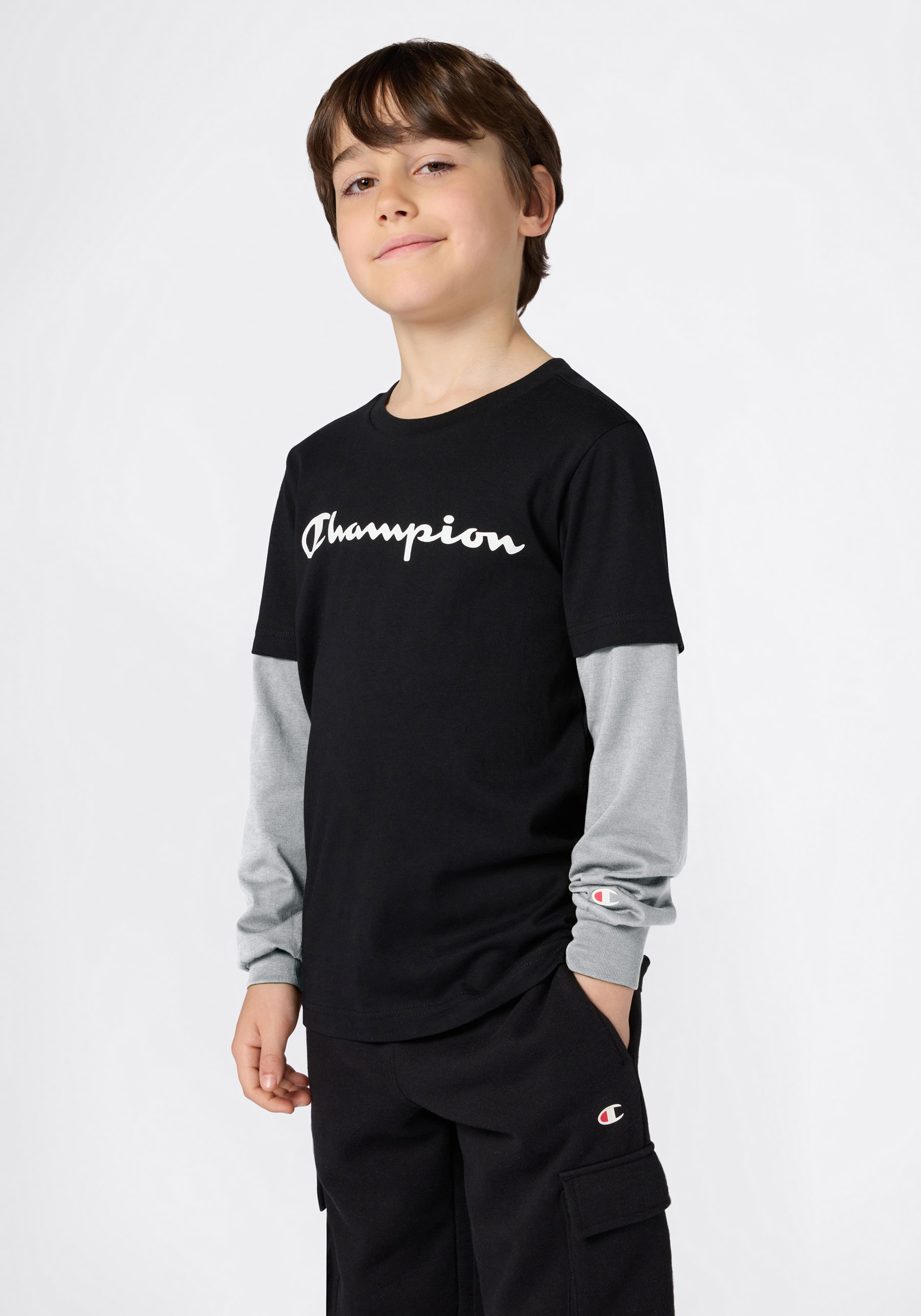 Image of Champion Langarmshirt "SPORTWEAR LONG SLEEVE Standard Fit" für Kinder