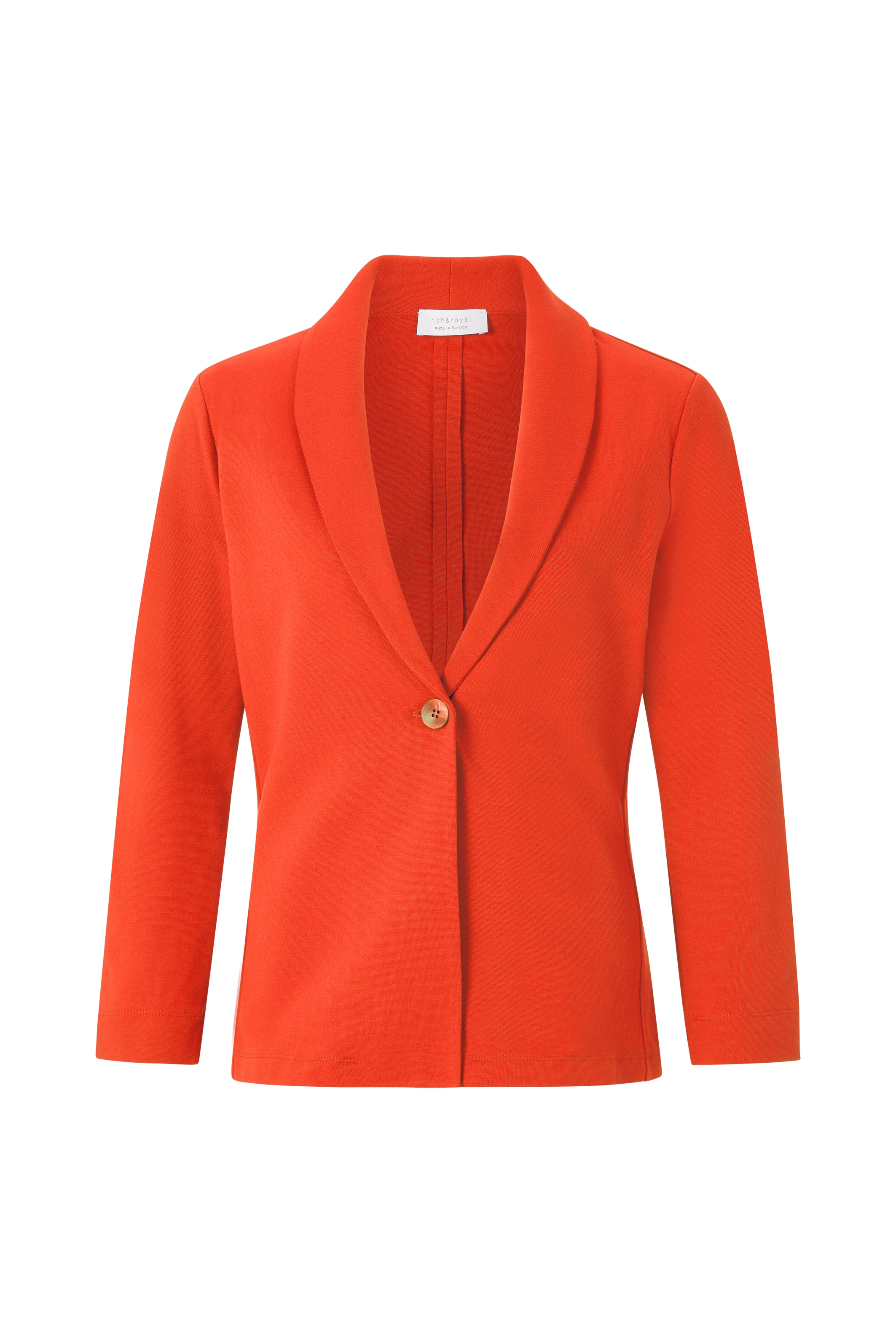 Rich & Royal Jerseyblazer, mit 1-Knop-Verschluss