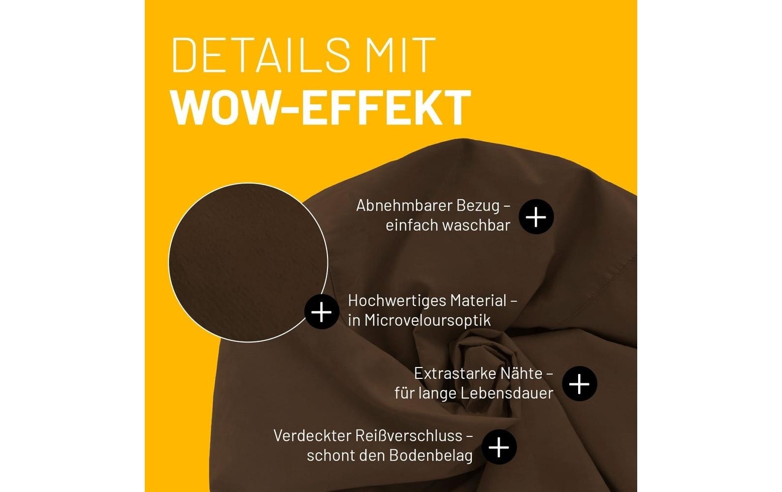 Lumaland Sitzsack »Lumaland Sitzsack In-& Outdoor 120 l «