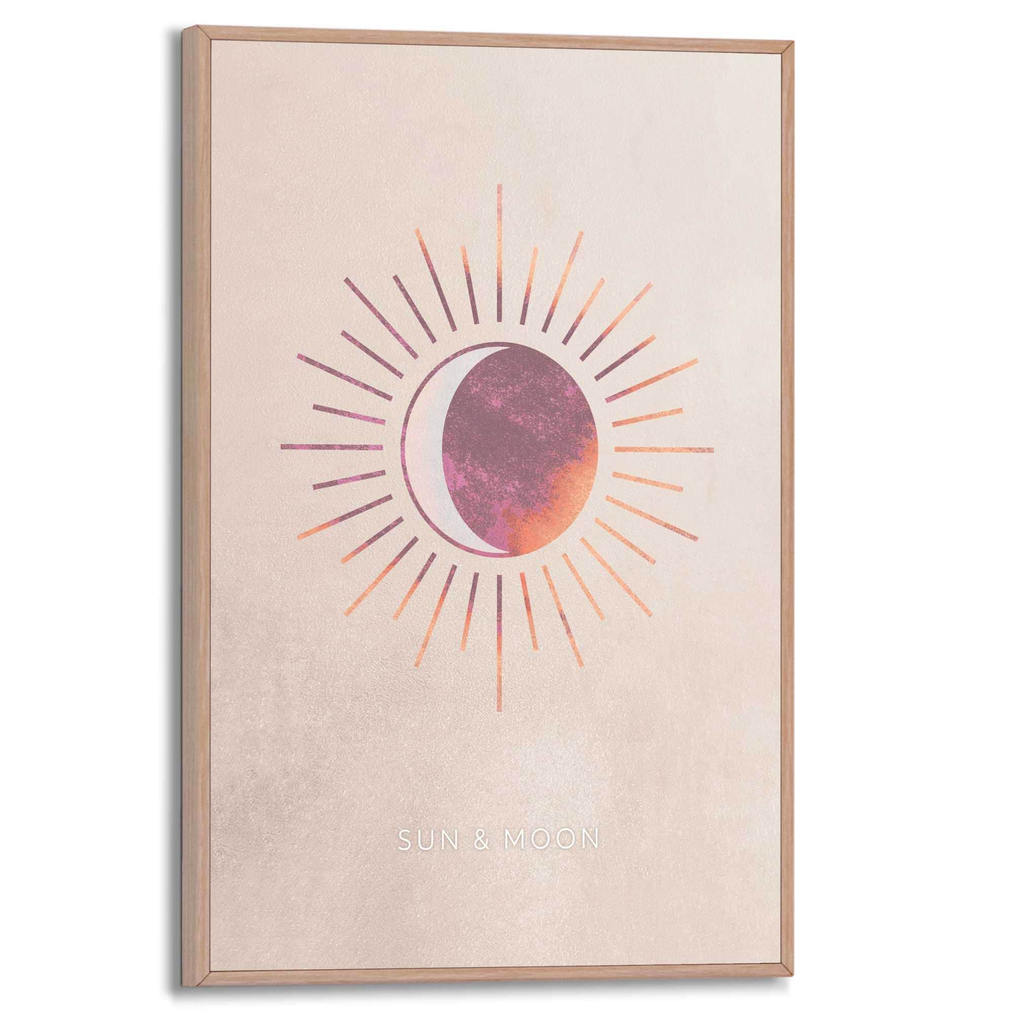 Image of Reinders Poster "Sun & Moon"