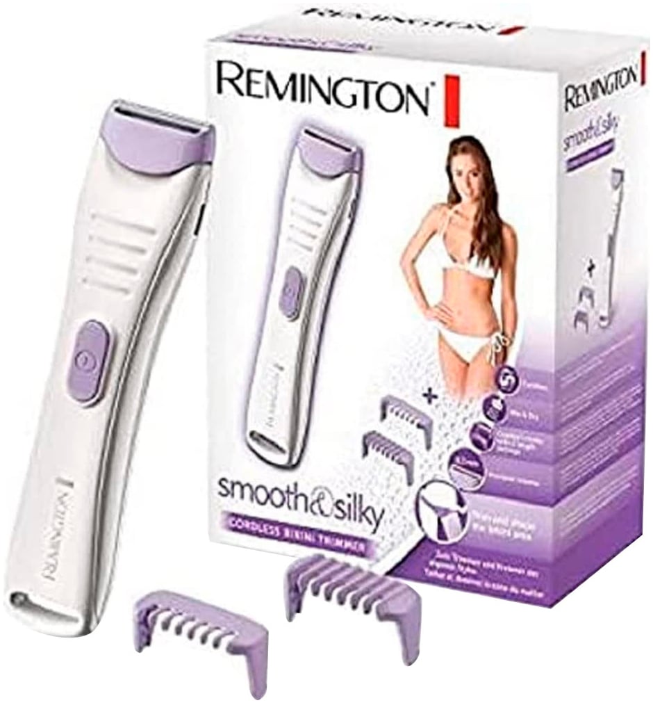 Image of Remington Beauty-Trimmer "BKT4000" 2 Aufsätze bis 0,2mm ohne Hautirritationen,2 Klingen,inkl 2 Aufsteckkämme (2&4mm)