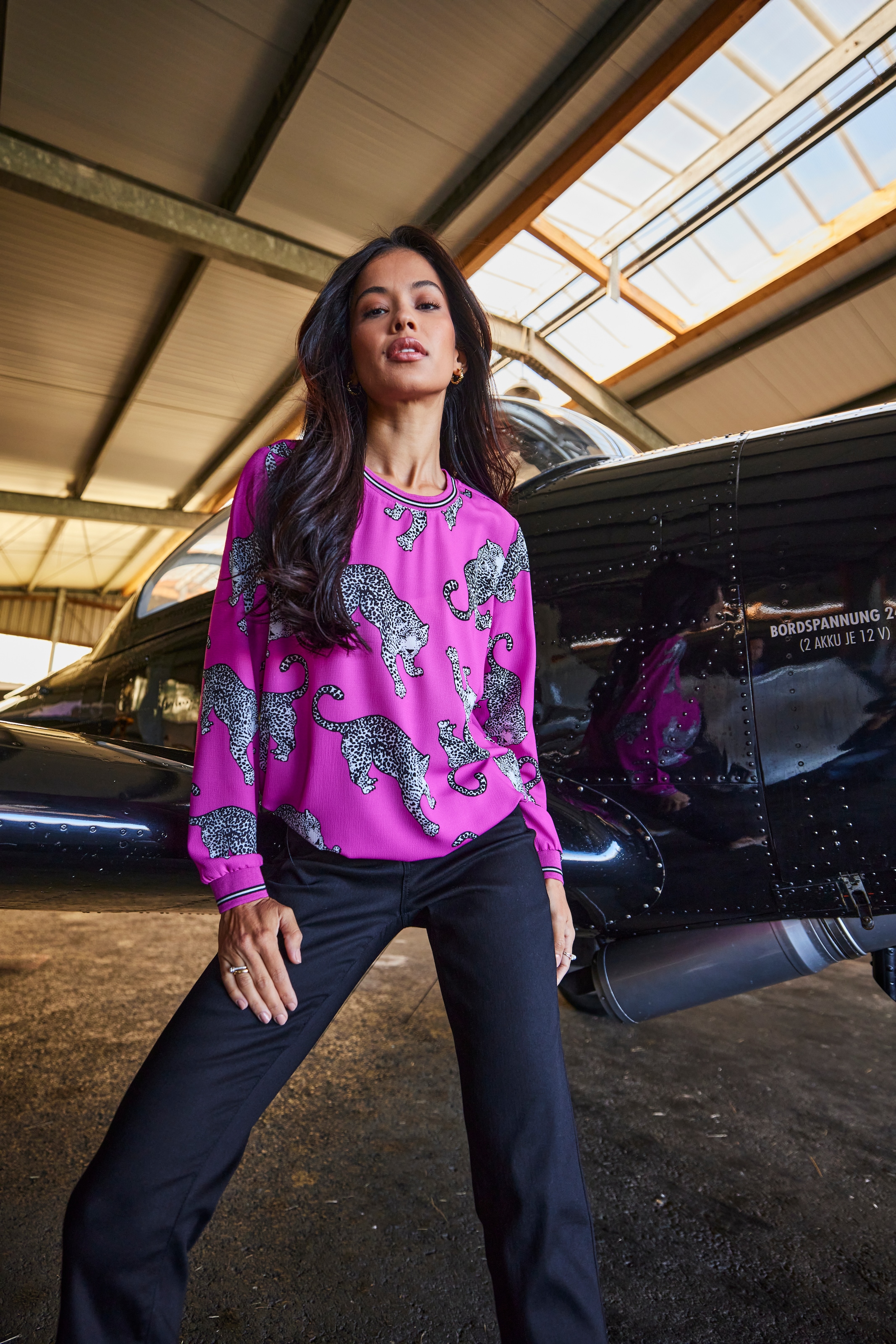 Aniston SELECTED Jeans droit in verkürzter cropped Länge