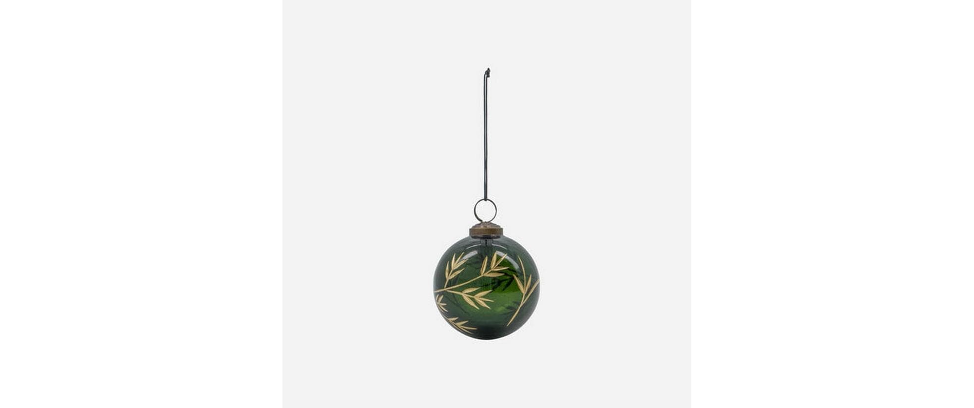 House Doctor Weihnachtsbaumkugel »House Doctor Weihnachtskugel Green 4 Stück«
