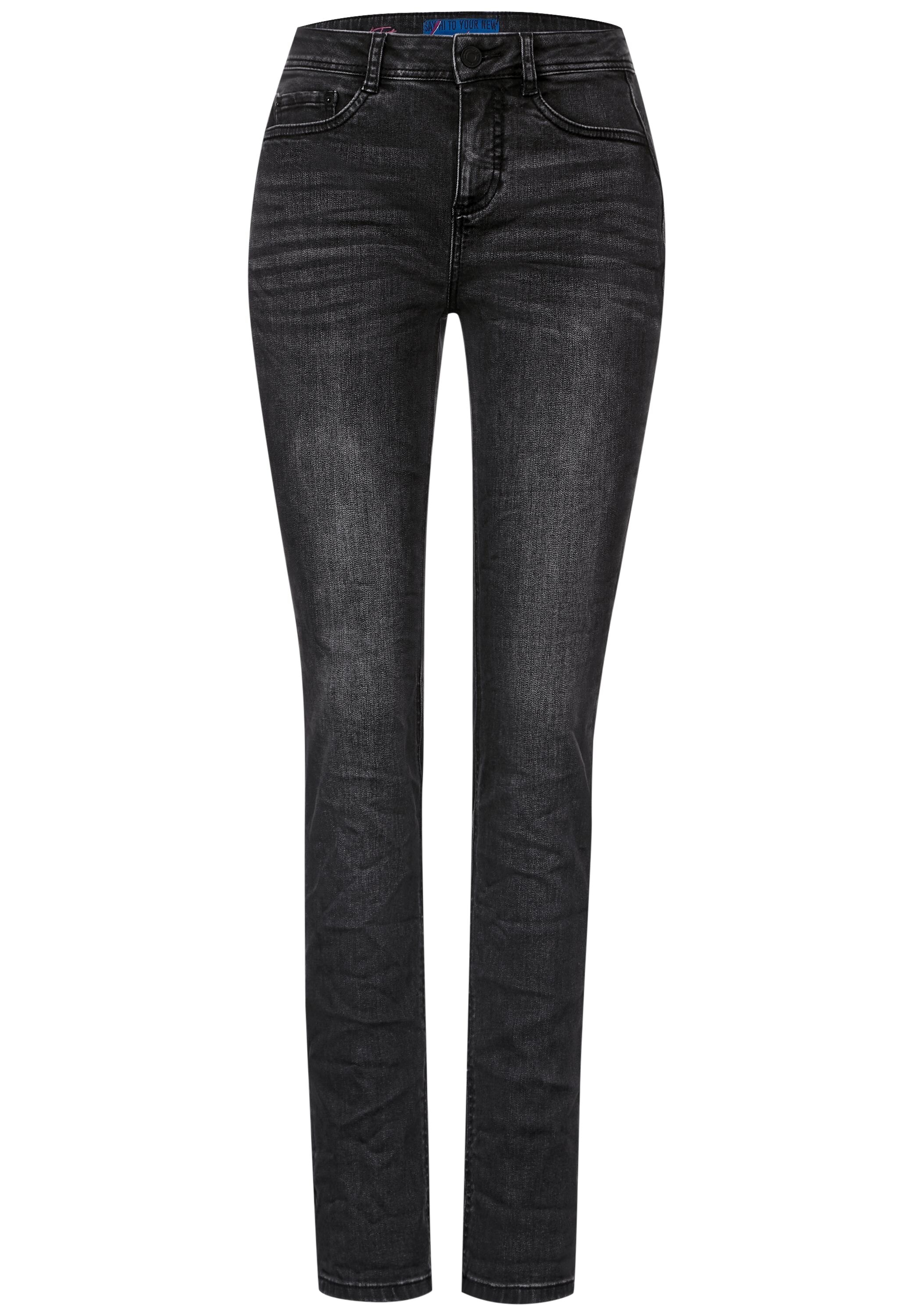 STREET ONE Slim-fit-Jeans, im Fünf-Pocket-Stil