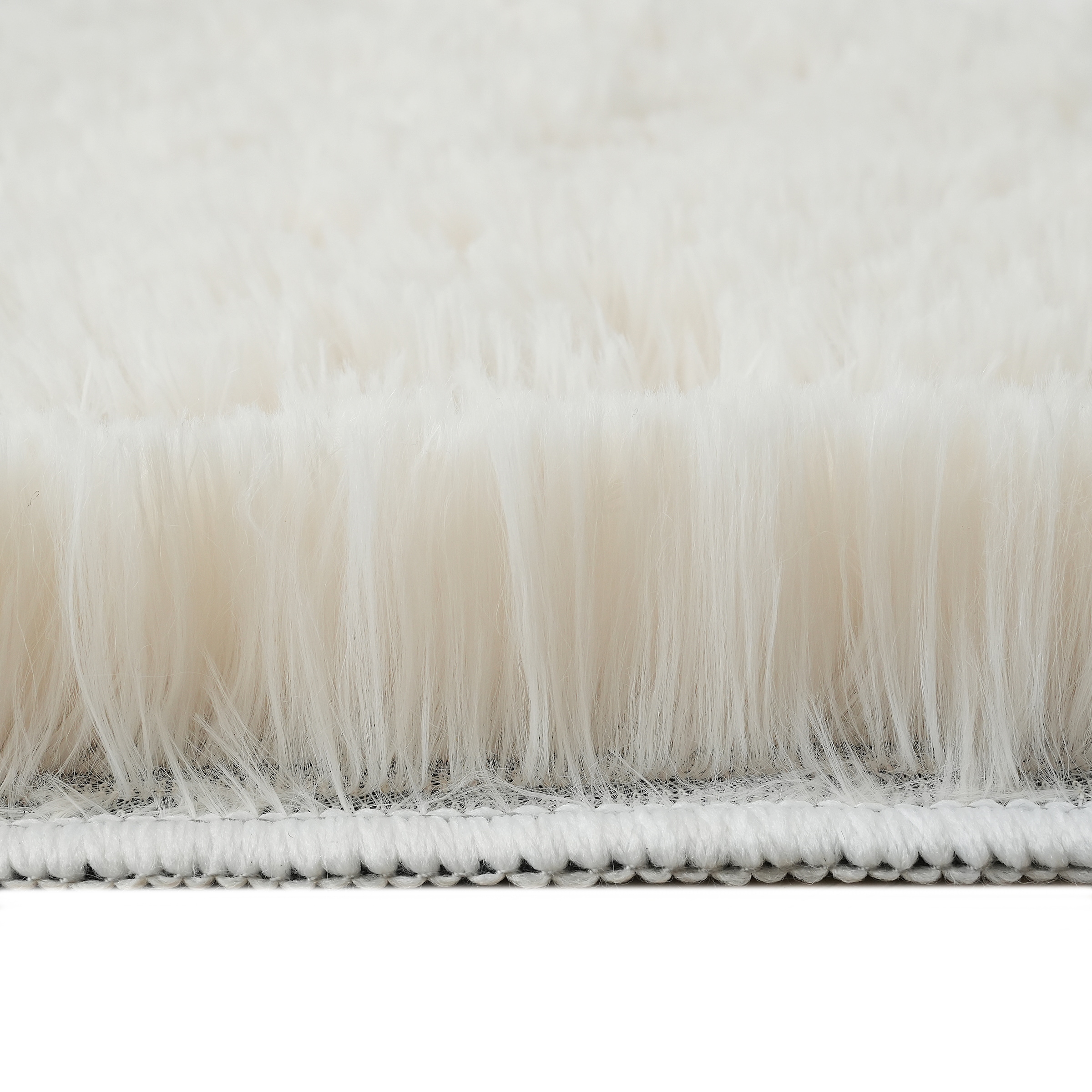 GOODproduct Tapis à poils longs »Leava, besonders weich und kuschelig, leichter Glanz« Rectangulaire 37 mm Höhe uni, Mikrofaser Teppiche, Plüsch, Wohnzimmer, Schlafzimmer, Esszimmer