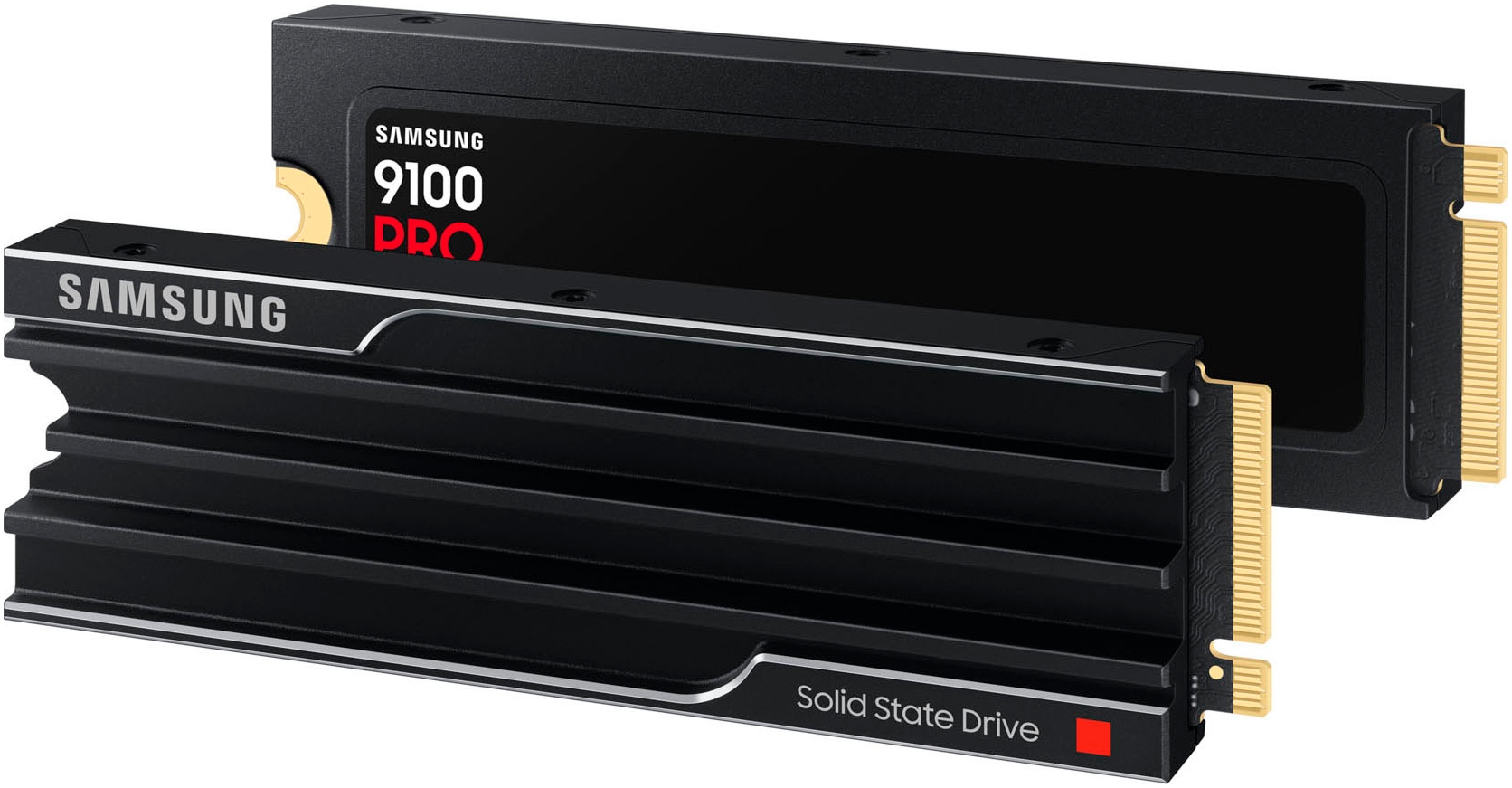 Image of Samsung interne Gaming-SSD "9100 PRO Heatsink PCIe 5.0 NVMe™ M.2" 4000 GB Anschluss PCI Express 5.0