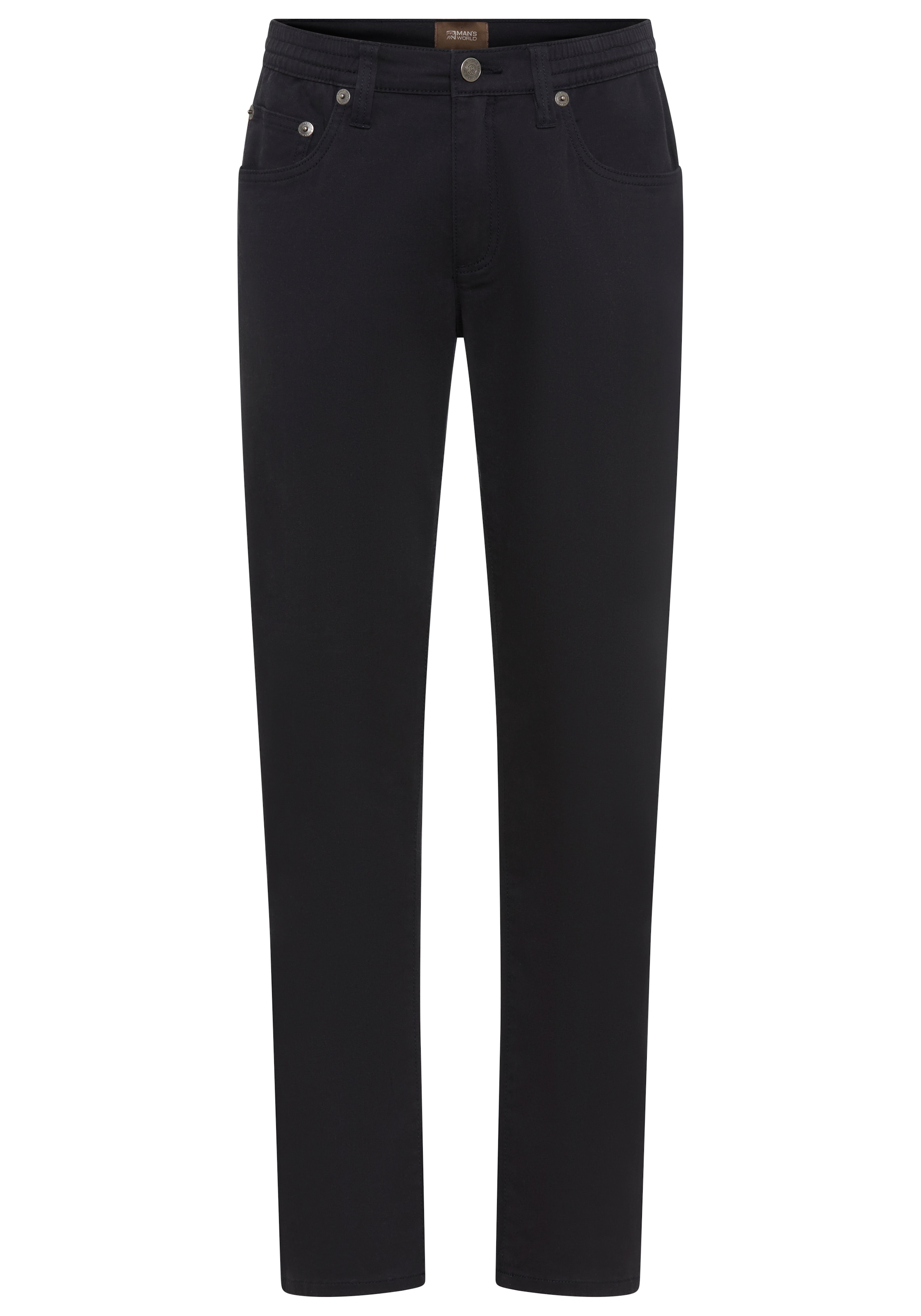 Man's World 5-Pocket-Hose, Stretchhose mit Dehnbund
