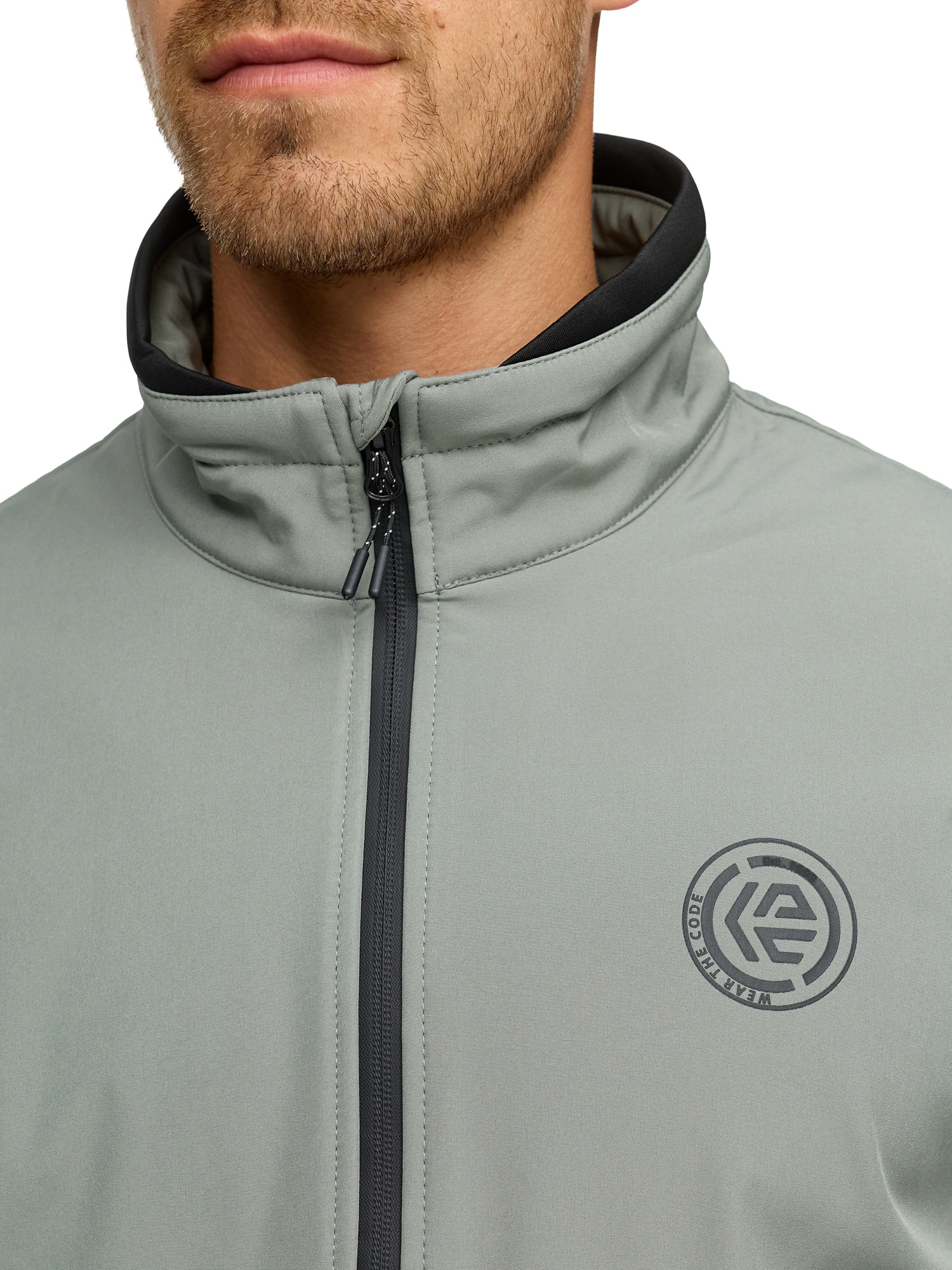 Indicode Veste softshell »INRoute Jacket« ohne Kapuze