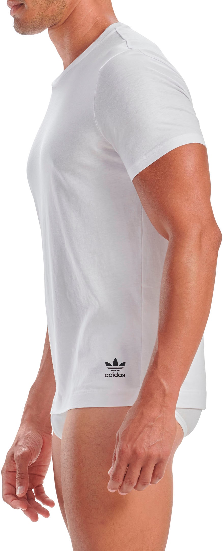 adidas Originals Unterhemd »Comfort Core Cotton«, (2er Pack), mit Rundhalsausschnitt