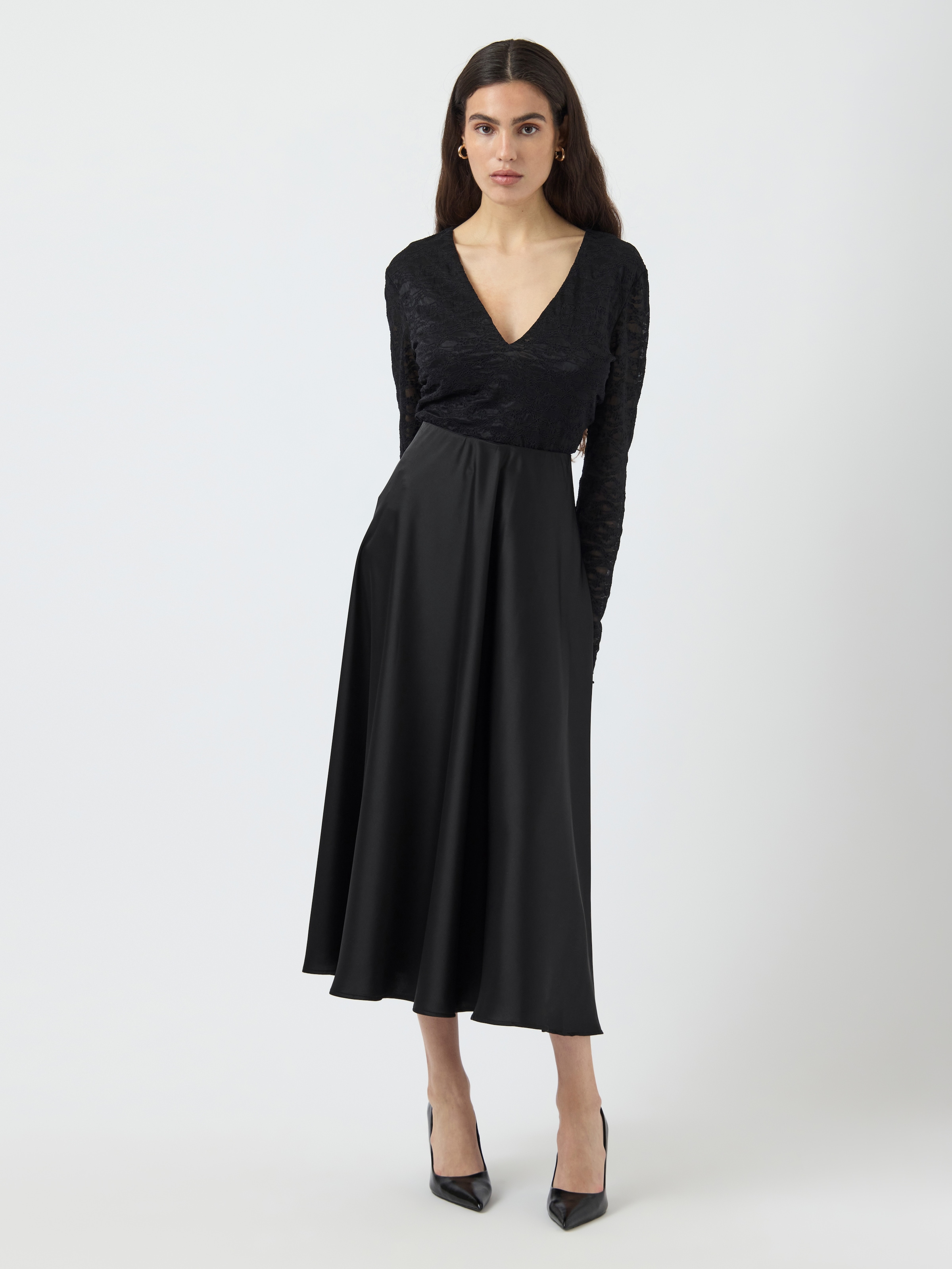 Y.A.S Satinrock »YASPELLA HW VOLUME ANKLE SKIRT S. NOOS«