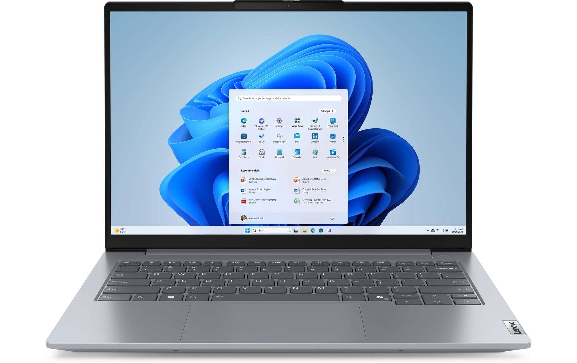 Lenovo Notebook »ThinkBook 14 G7 ARP (AMD)«, 35,42 cm, / 14 Zoll, AMD, Ryzen 7, Radeon, 1000 GB SSD