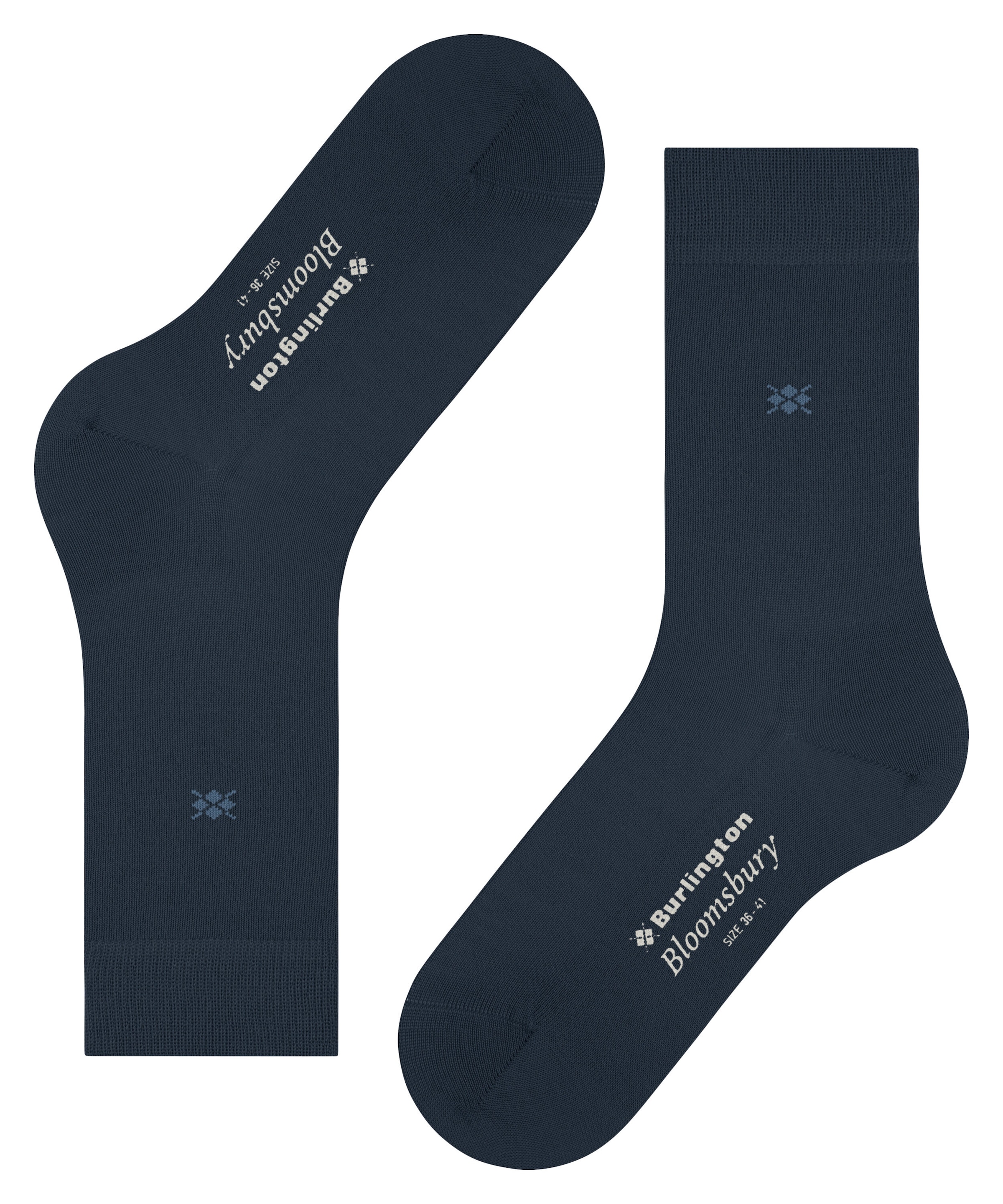 Burlington Chaussettes »Bloomsbury« Taille unique 36-41, uni, mélange laine chaud