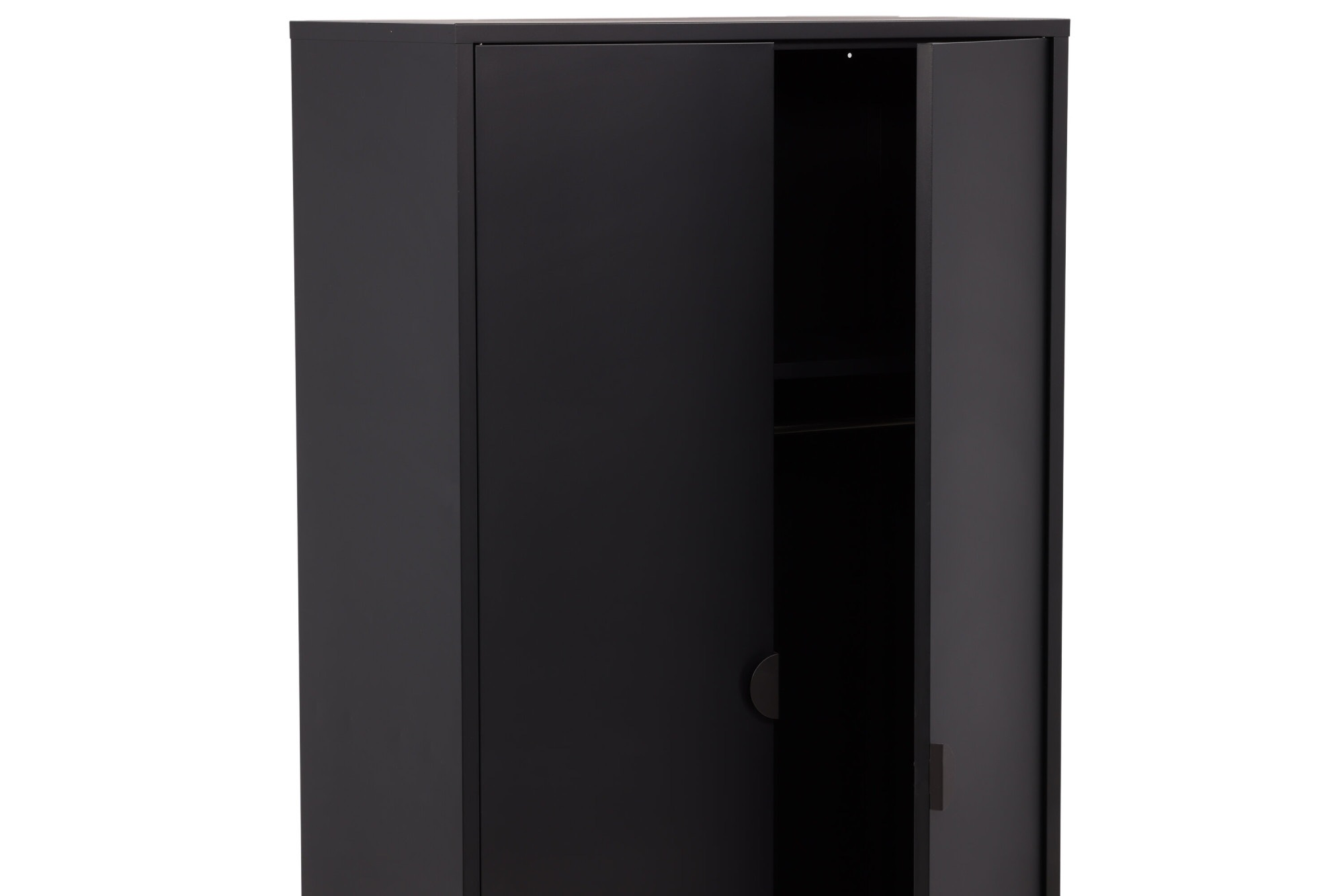 Venture Home Garderobenschrank »Piring, Stauraumschrank aus Stahl, 2 Türen, Höhe 183 cm« Garderobenschrank, Pulverbeschichtung, Stange, Einlegeböden, modern