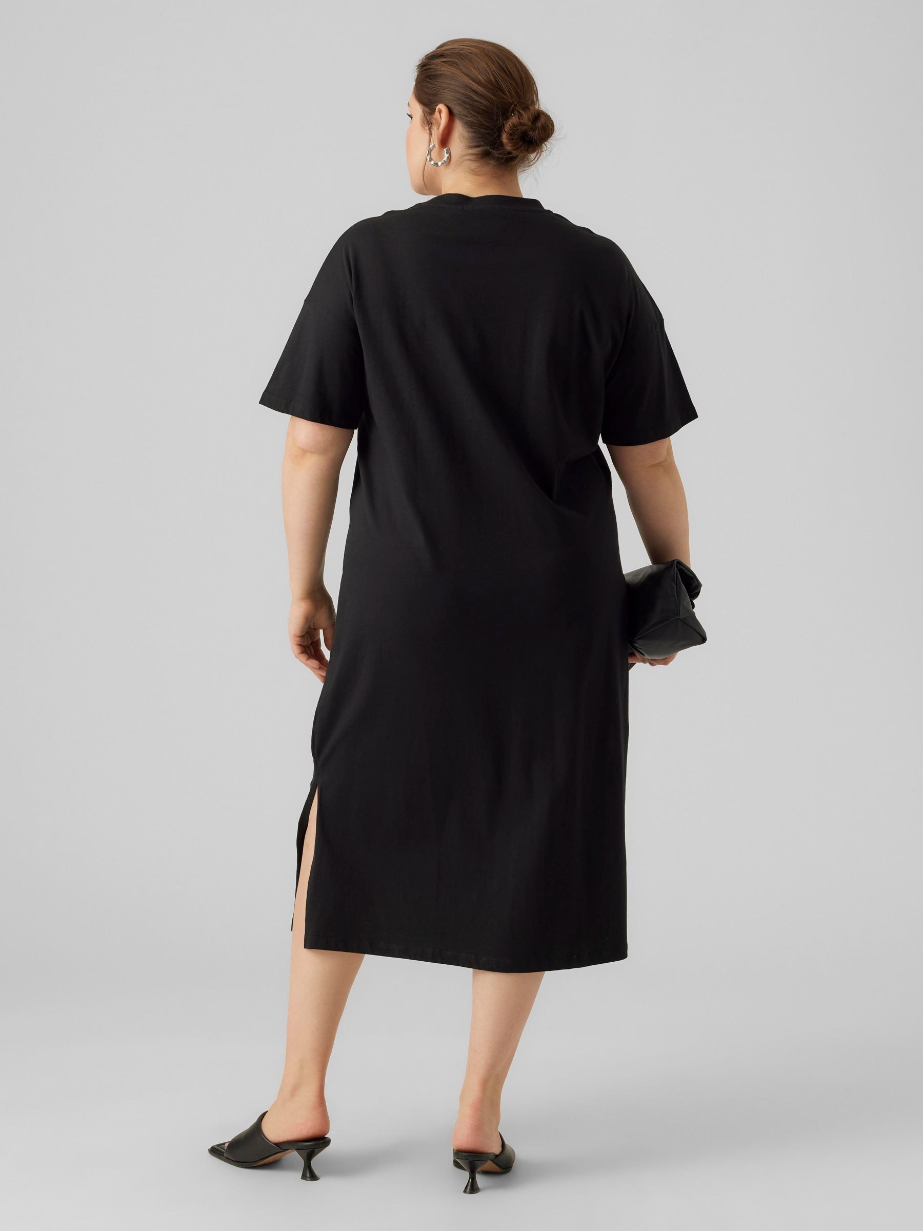 Vero Moda Curve Robe en jersey »VMCMOLLY SS OVERSIZE CALF DRESS NOOS CUR«